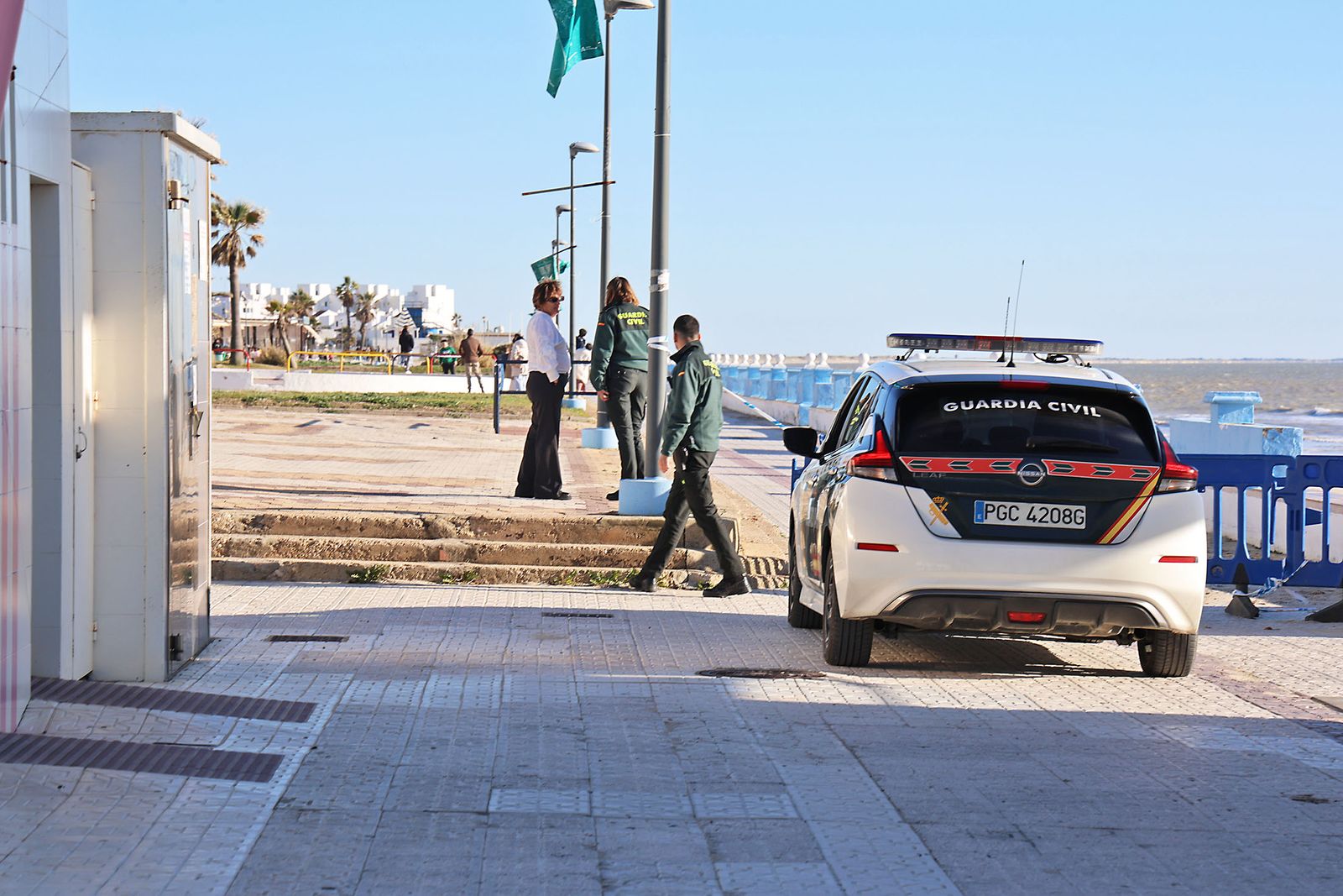Las dramáticas fotografías del estado de las playas de Matalascañas tras el paso del temporal