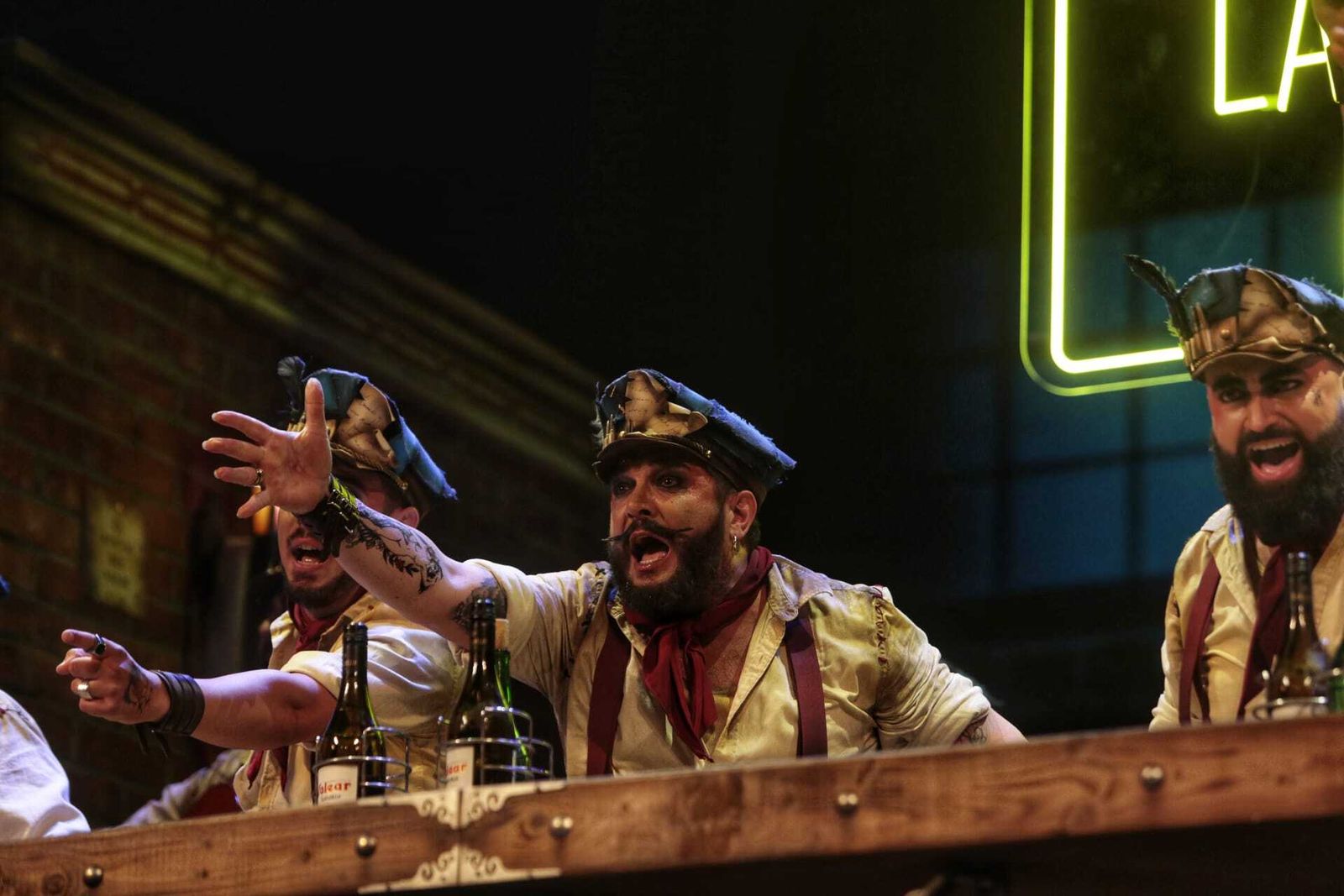 Comparsa "la boquita prestá"