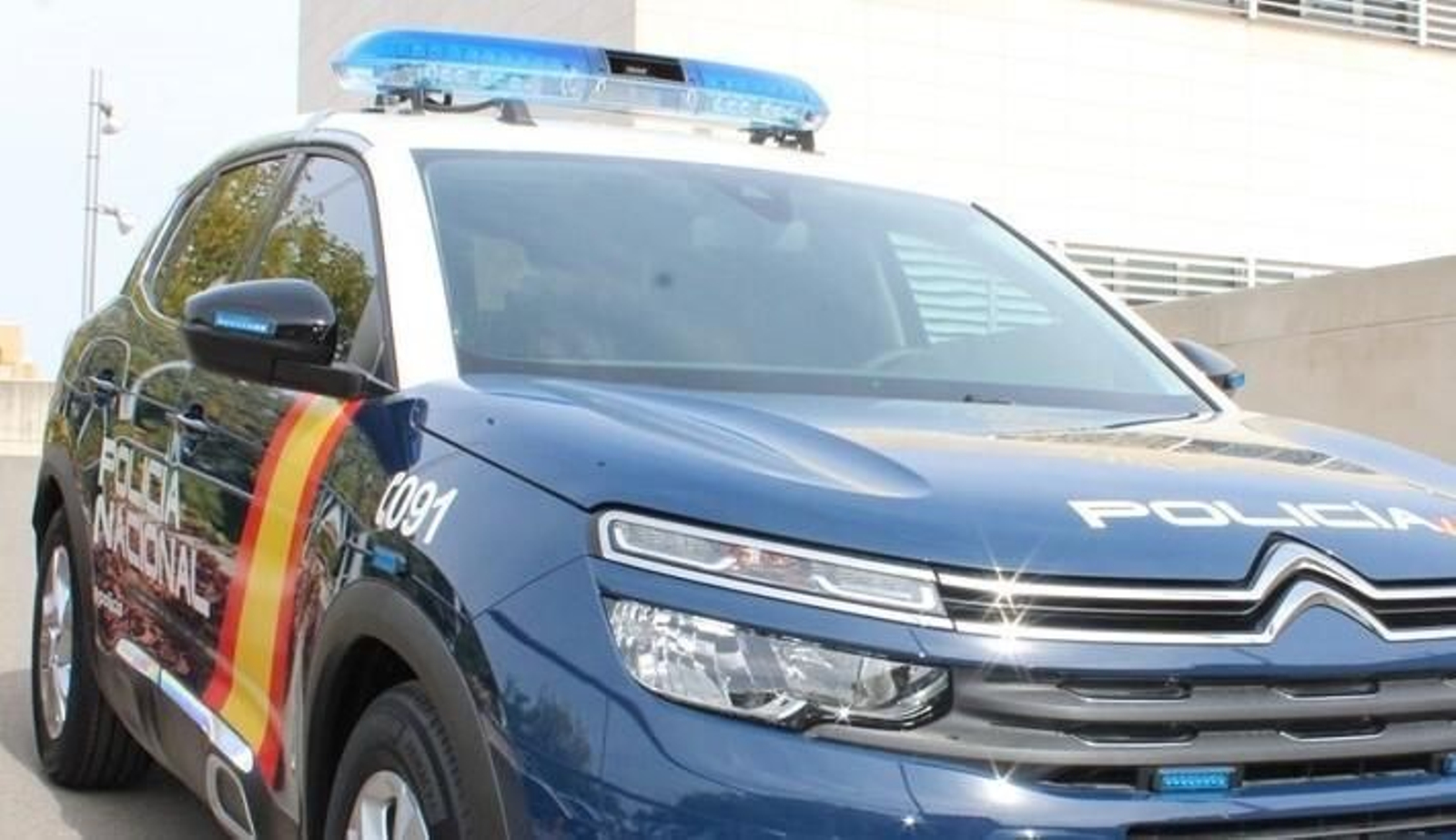 Un patrullero de la Policía Nacional.