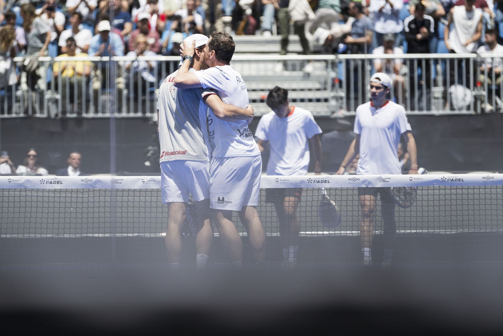 Las mejores fotos de la tercera jornada de pádel en el Estadio de la Cartuja