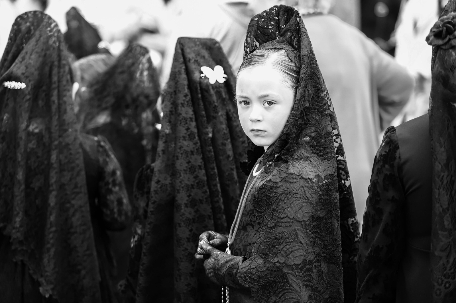 Fotos de la procesión infantil del colegio Nuestra Señora de los Milagros de Algeciras