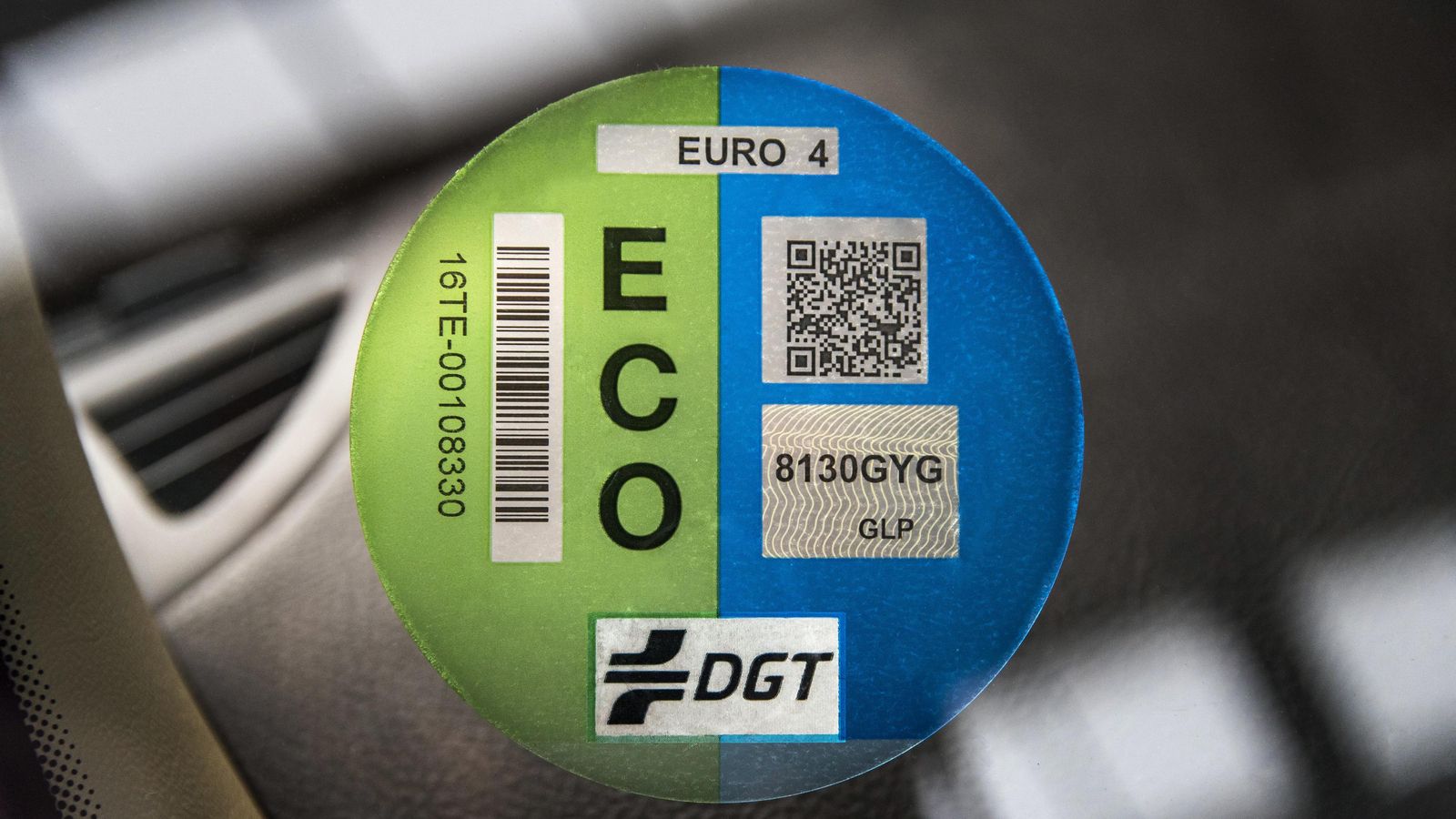 Eitqueta ECO de la DGT