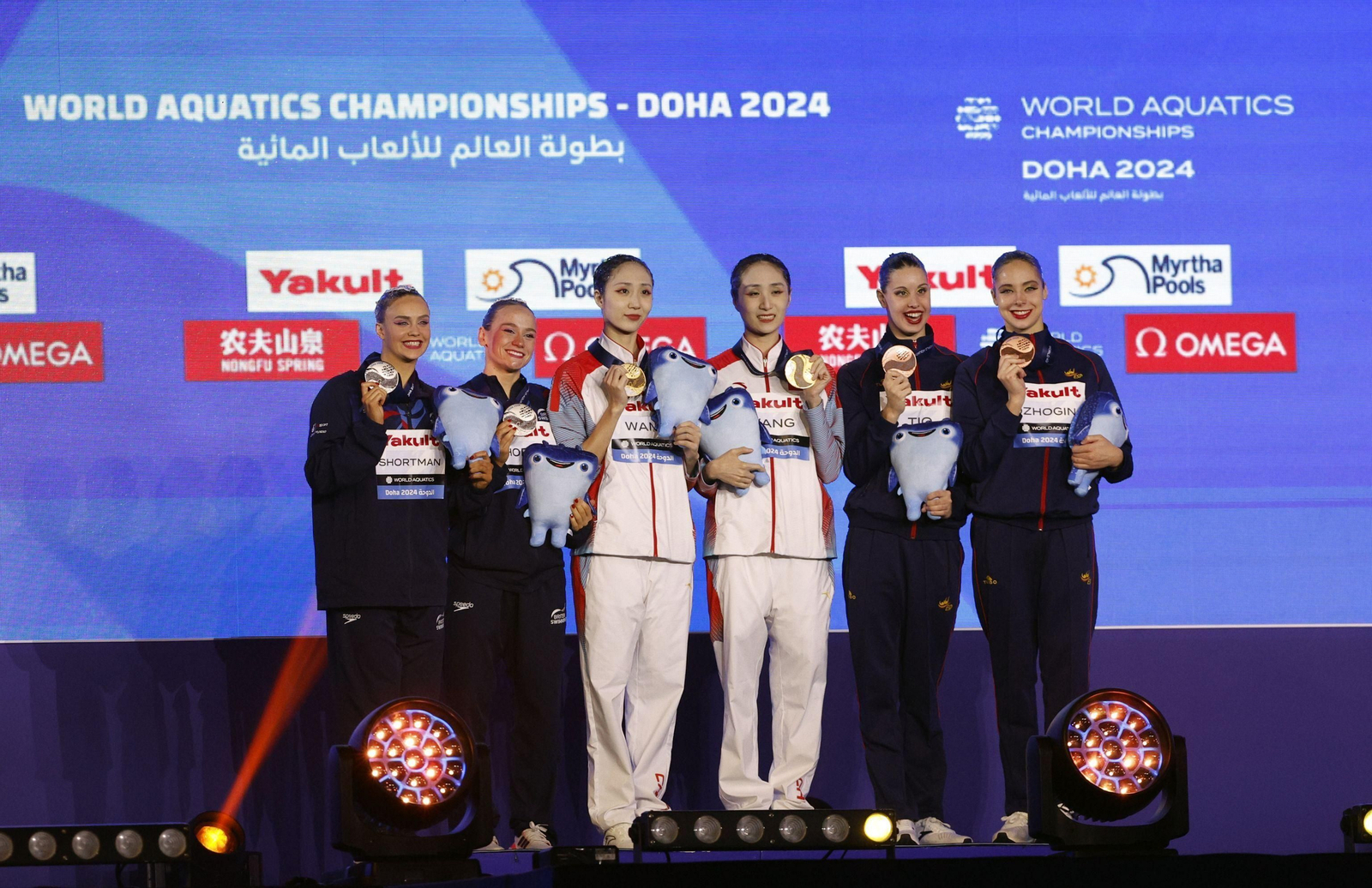 Las fotos de la medalla de bronce de Alisa Ozhogina