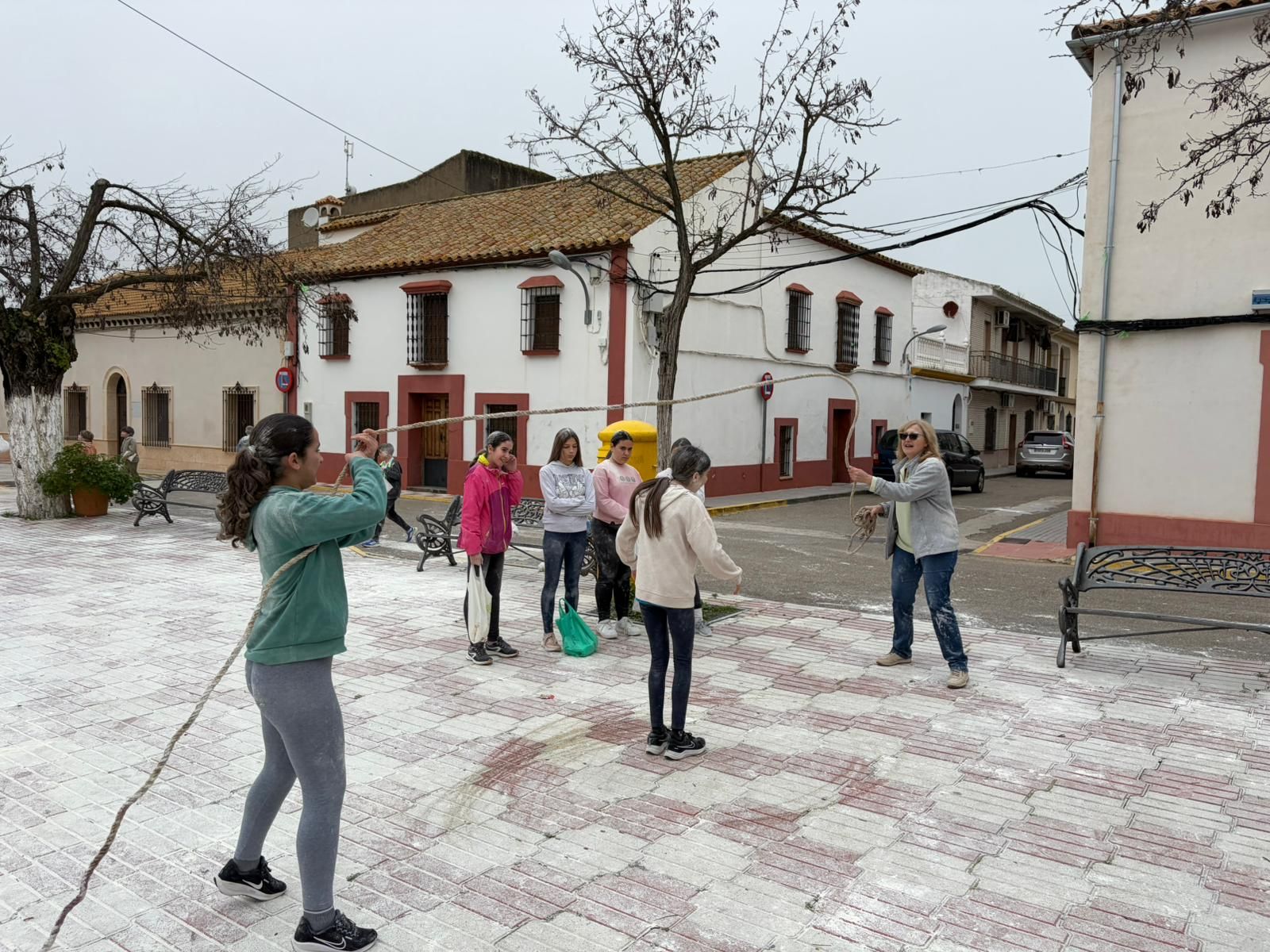 Batalla de la Harina en Ochavillo del Río.