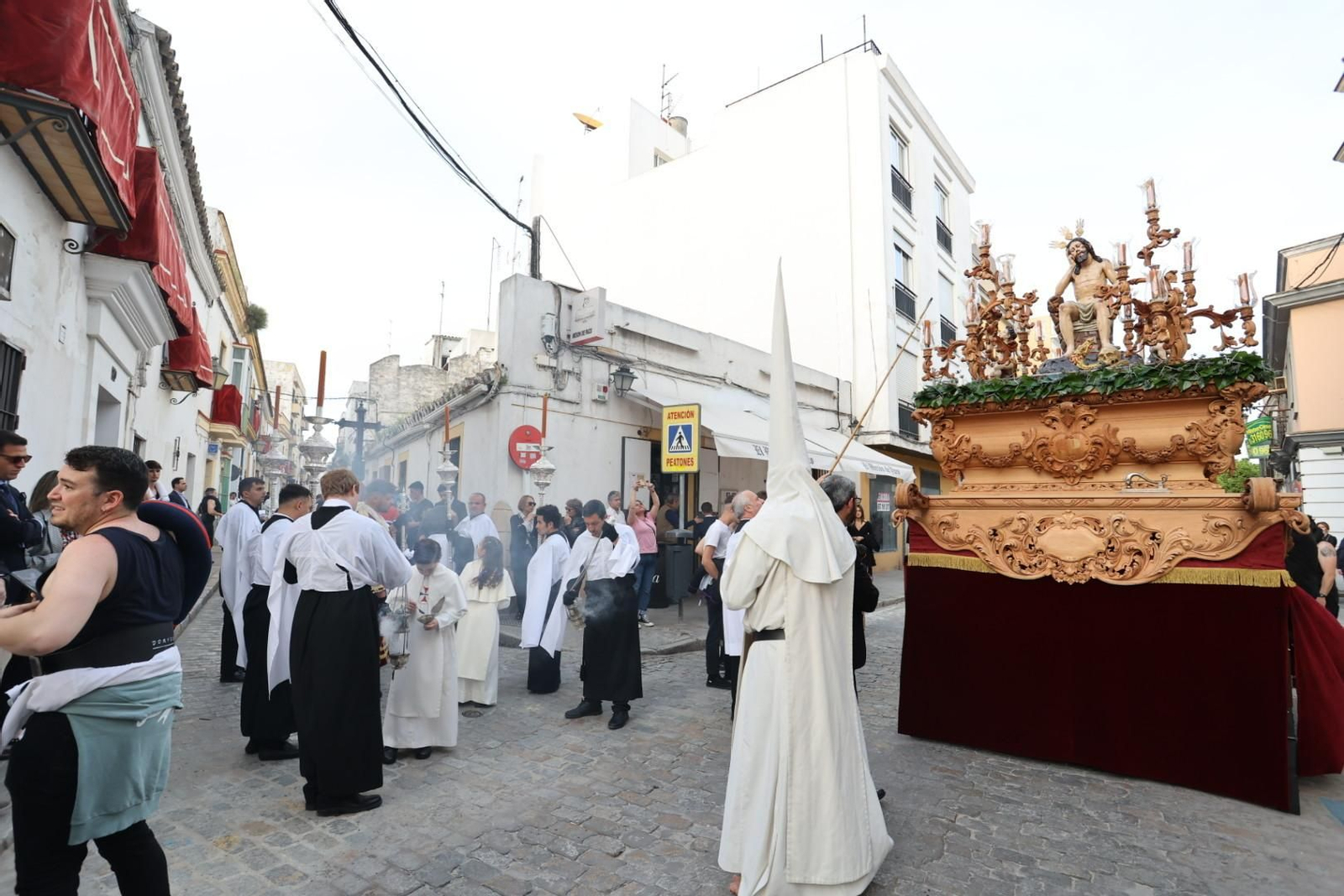 Jueves Santo en Jerez: imágenes de Humildad y Paciencia