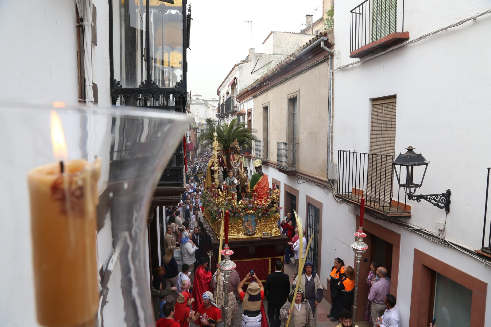 La procesión de la Borriquita de Montoro, en imágenes