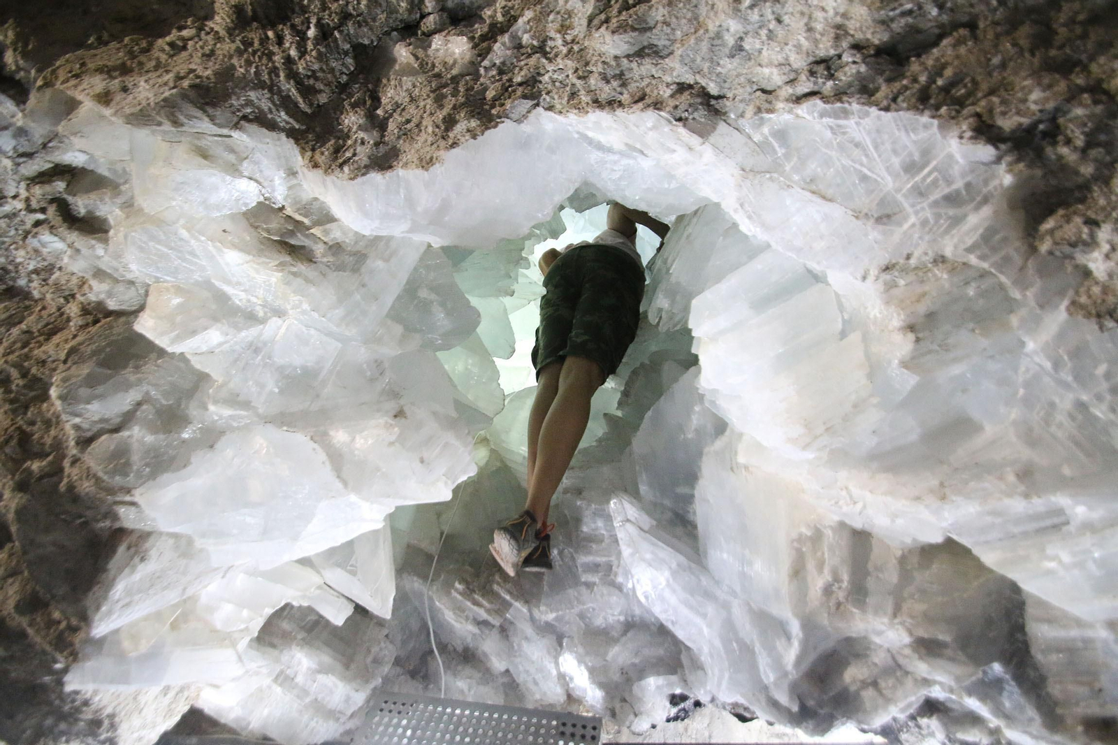 Fotogalería de la Geoda Gigante de Pulpí