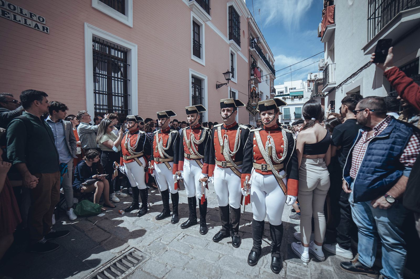 Fotos de Jesús Despojado el Domingo de Ramos en la Semana Santa de Sevilla