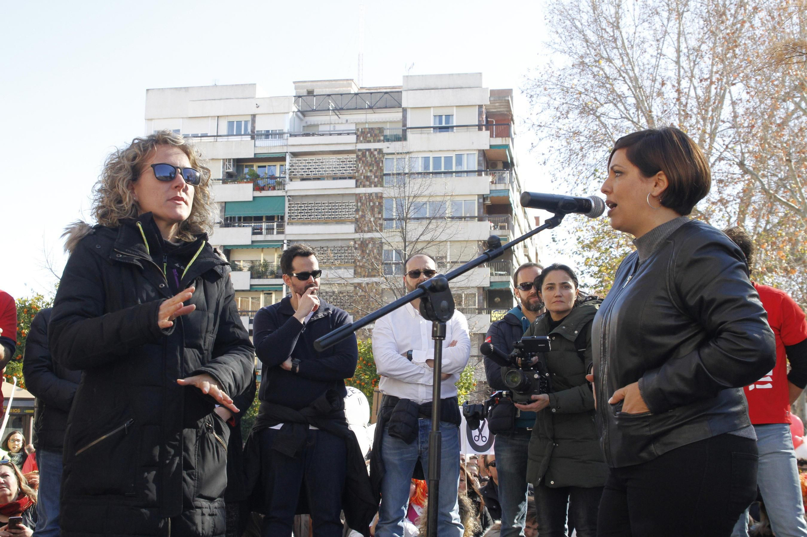 La marea blanca, en Granada