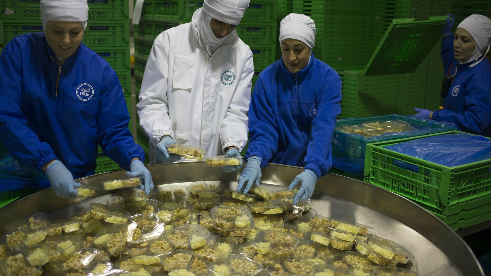 Zona donde se realiza la preparación de ‘topping’