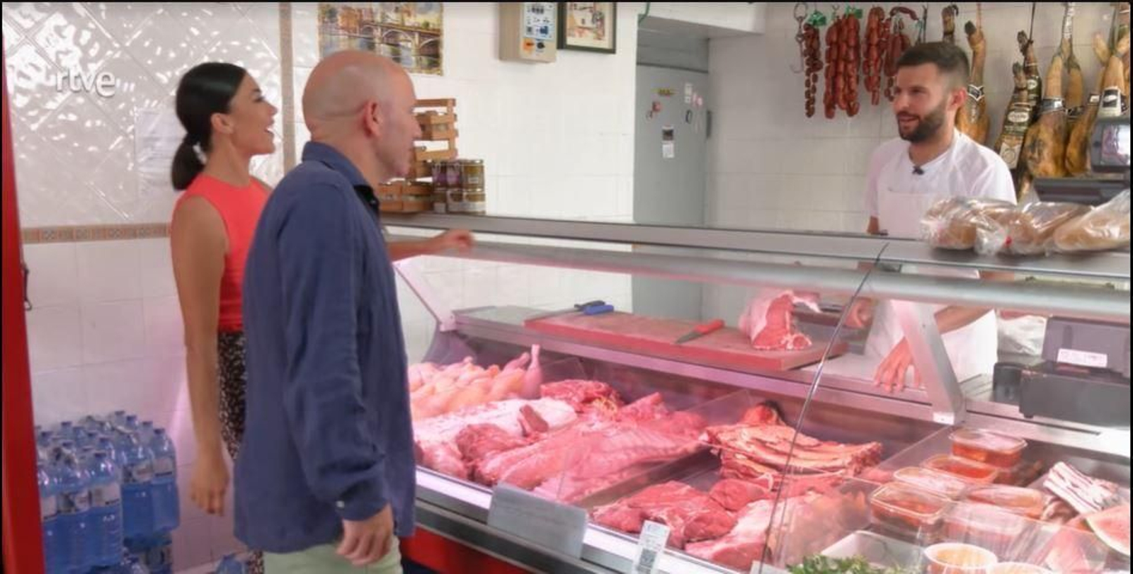 Imagen de la grabación del reportaje.