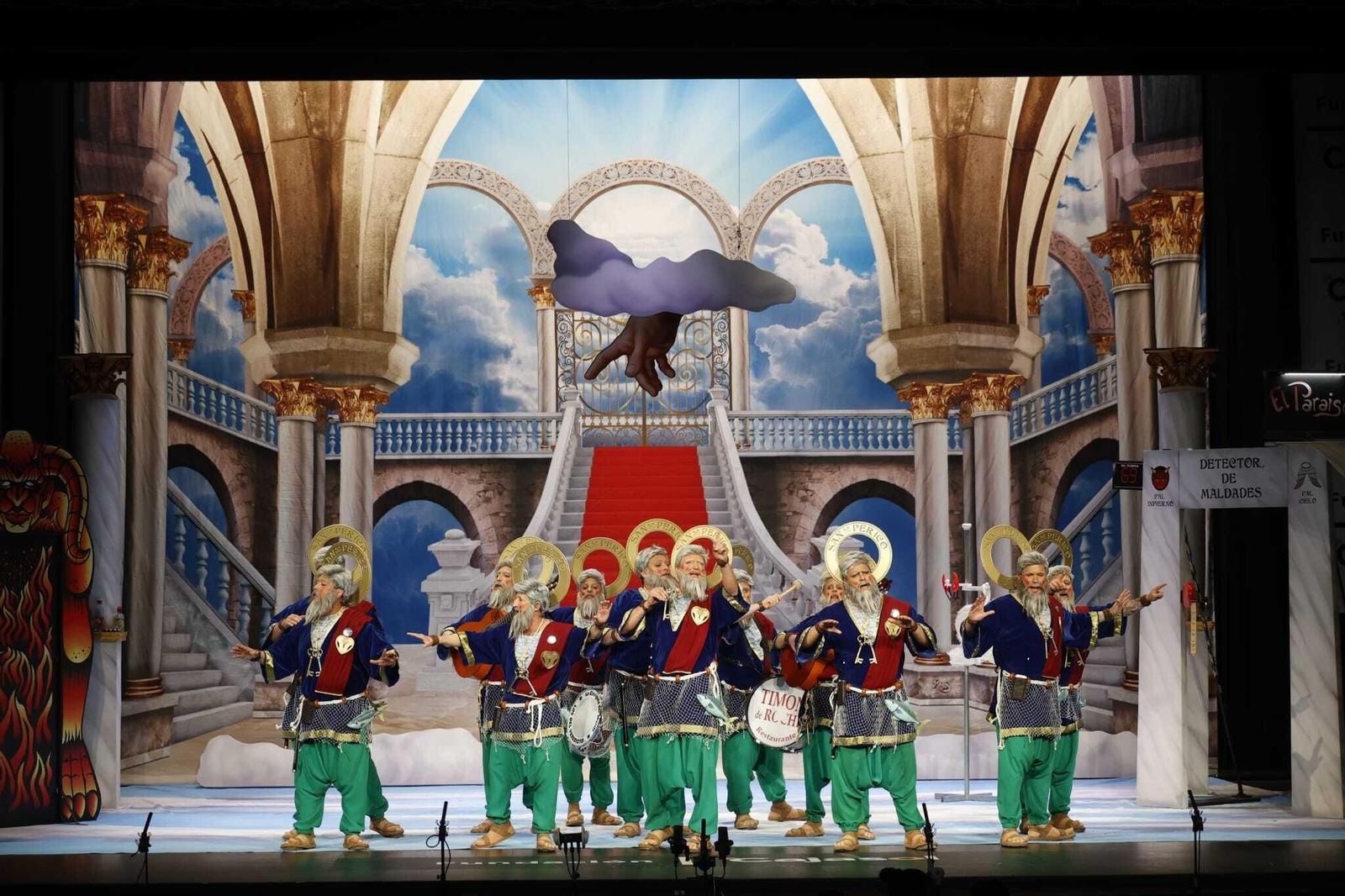 Chirigota 'Los del veredicto'.