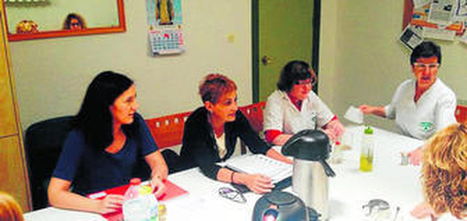 Reunión en la Escuela Infantil Las Campanillas en Vera.