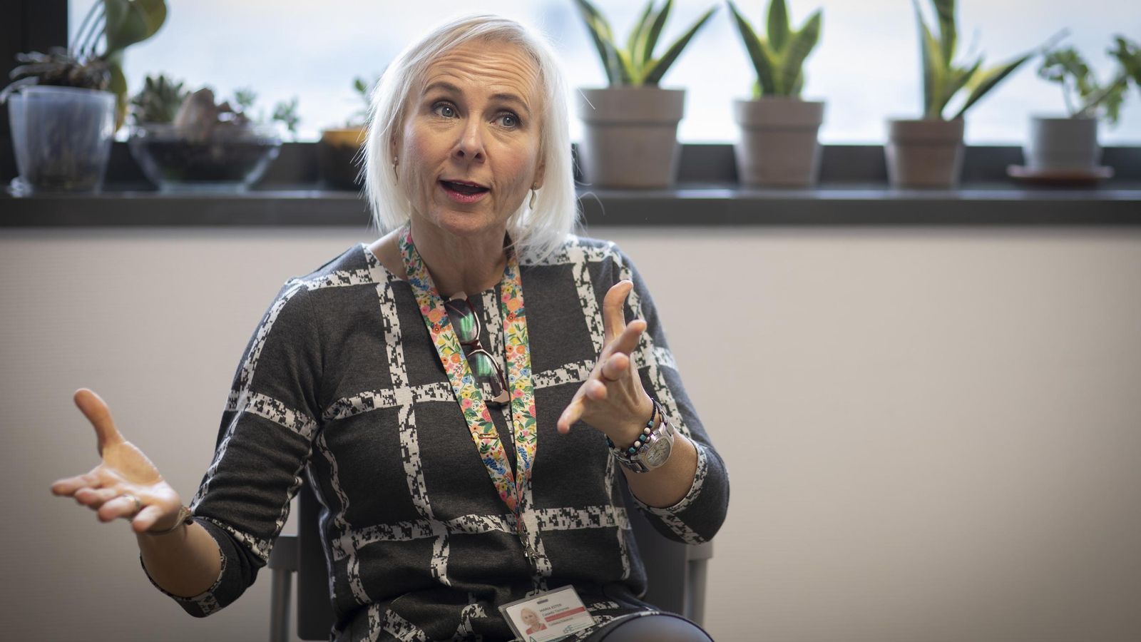 La doctora Esther Casado