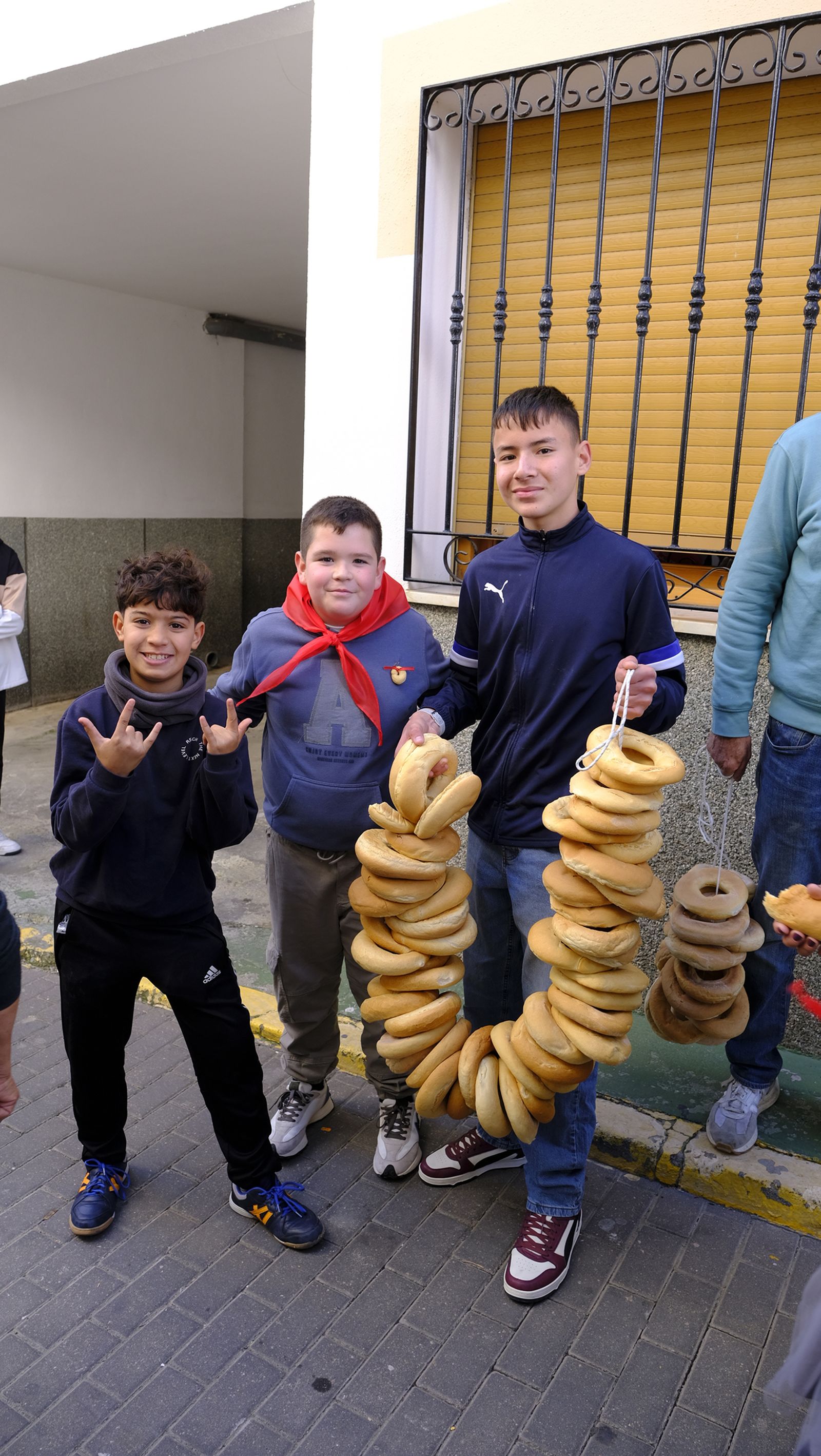 San Sebastián y los roscos de Lubrín, en fotos