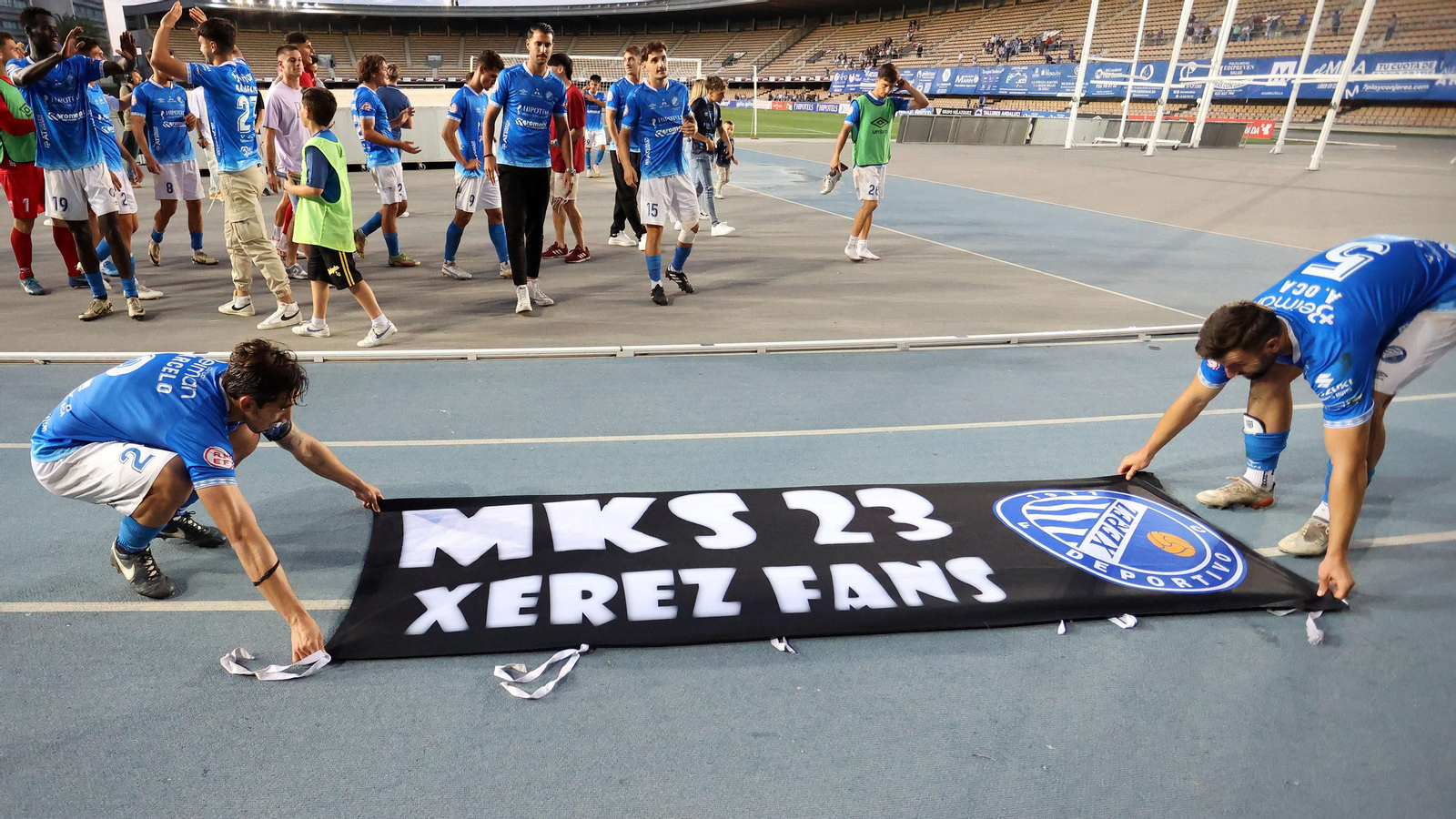 Imágenes de la victoria del Xerez DFC contra el Ceuta B en la fase de ascenso