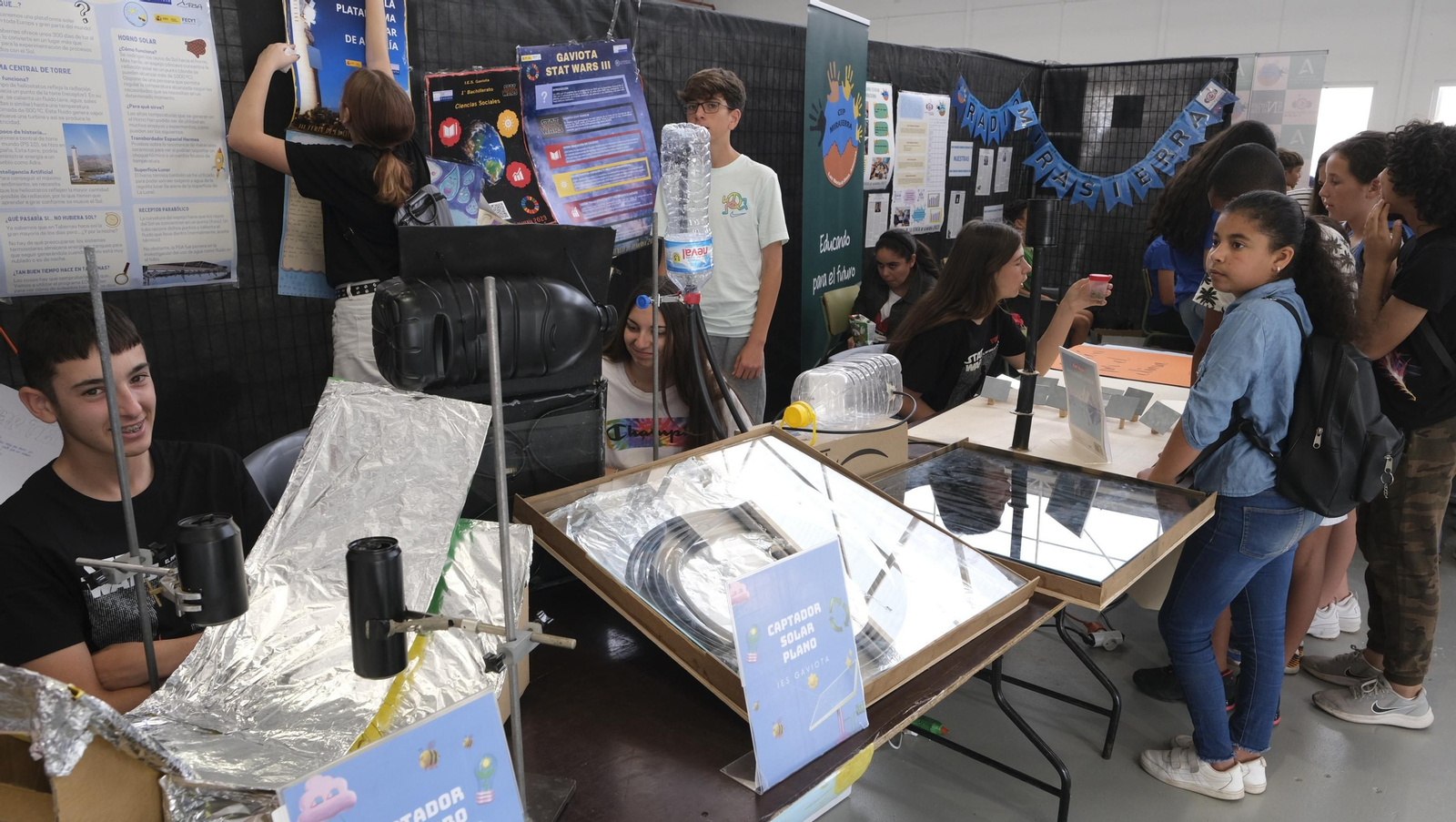 Imágenes de la III Feria de la Ciencia en El Ejido