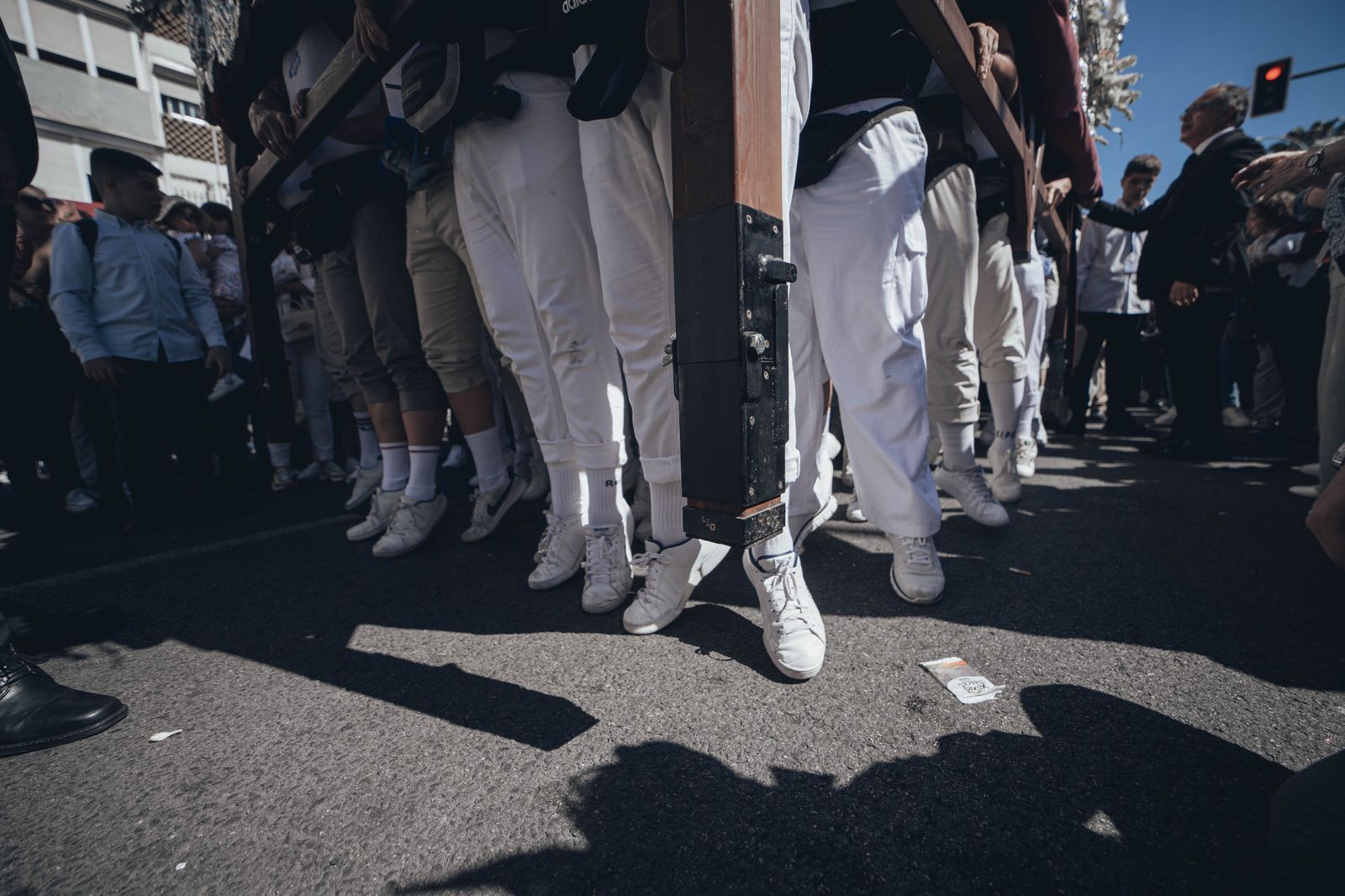 La salida de la Hermandad de San Pablo en la Semana Santa de Sevilla 2023