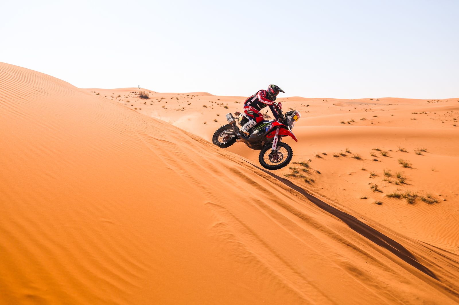 Las espectaculares imágenes del Dakar por las dunas