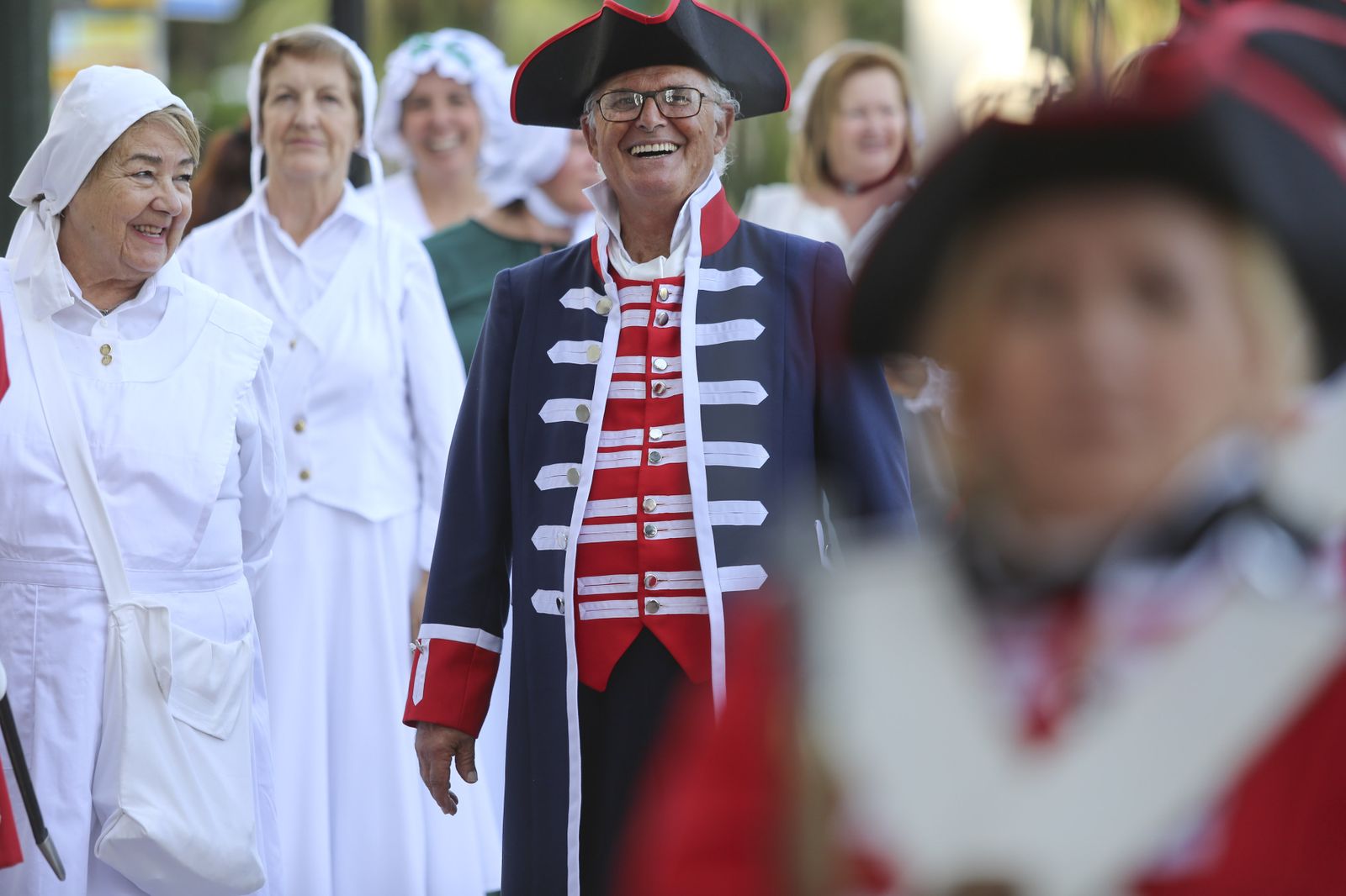 Las fotos del desfile en Málaga en recuerdo a Bernardo de Gálvez