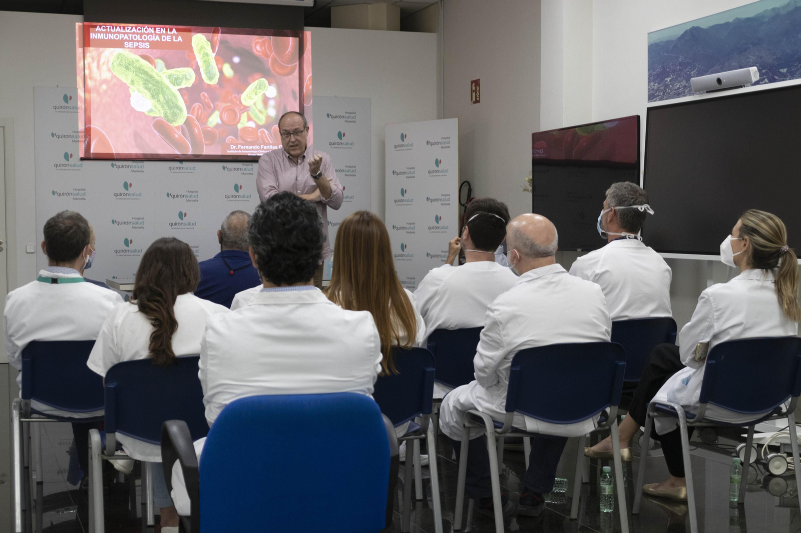 Ponencias magistrales en el plan de formación a profesionales del Hospital Quirónsalud Marbella.
