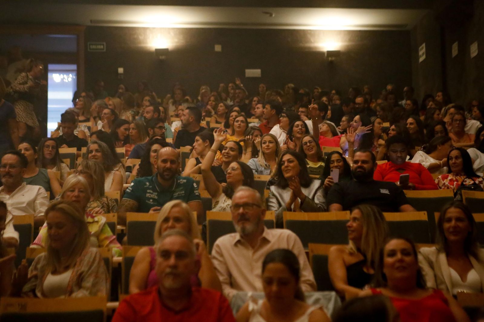 Fotografías del monólogo de Martita de Graná en La Línea