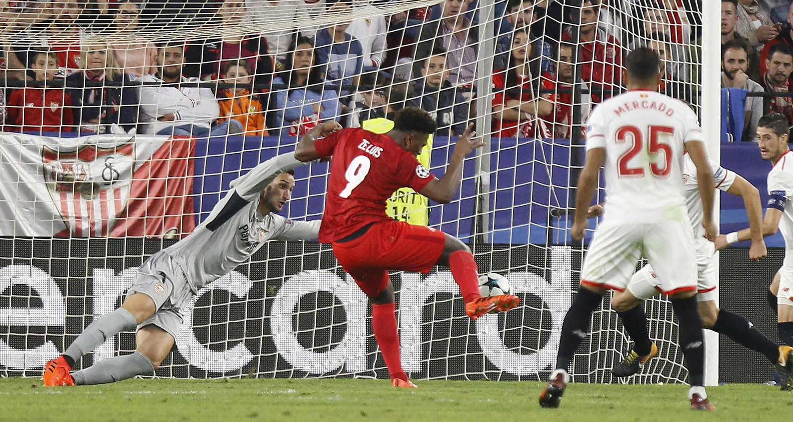 Las imágenes del Sevilla-Spartak