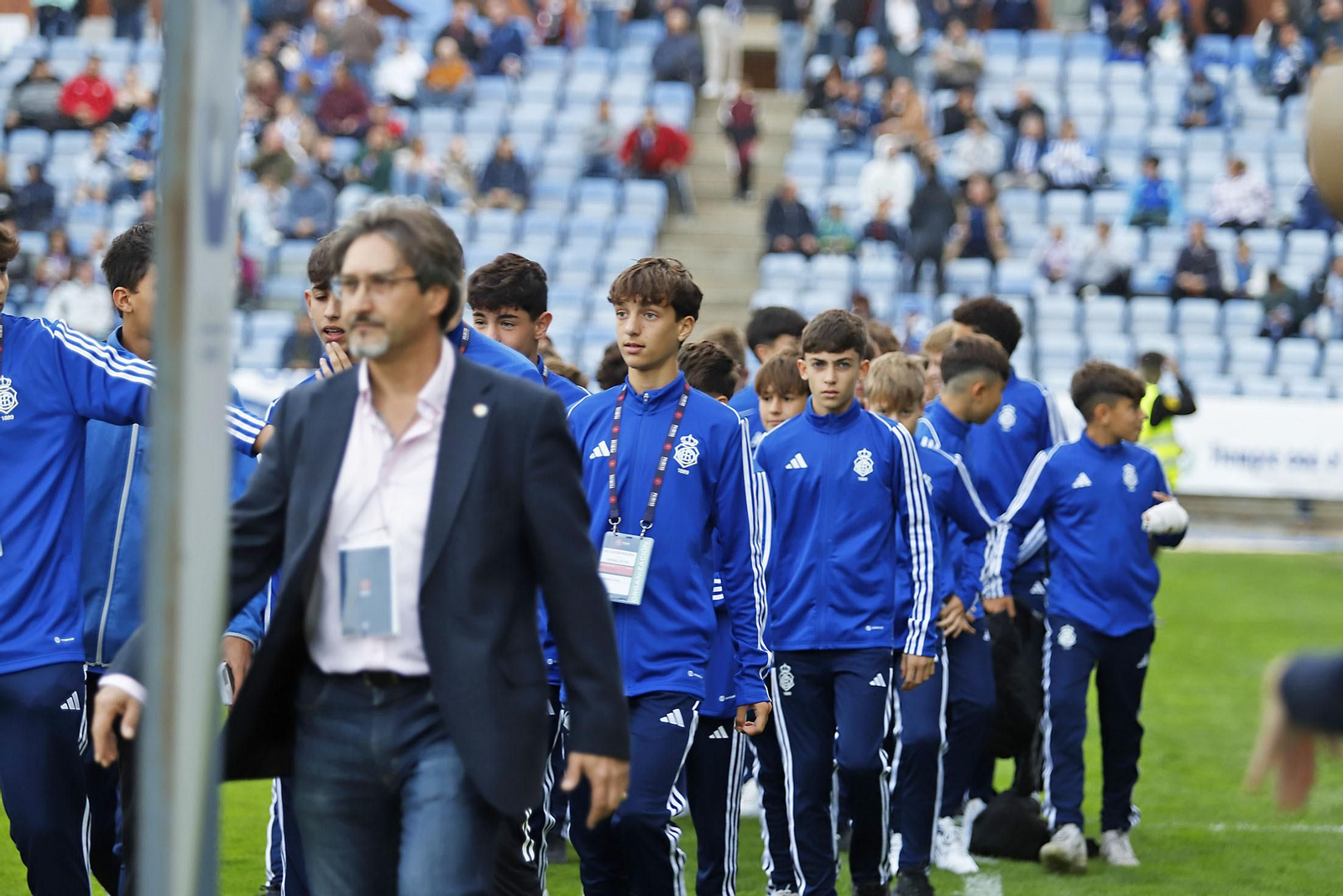 Imágenes del ambiente en el Recreativo de Huelva - San Fernando