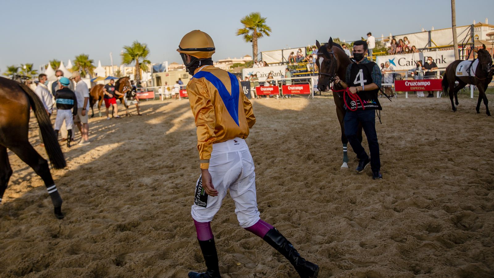 Las carreras de caballos en Sanlúcar en imágenes.