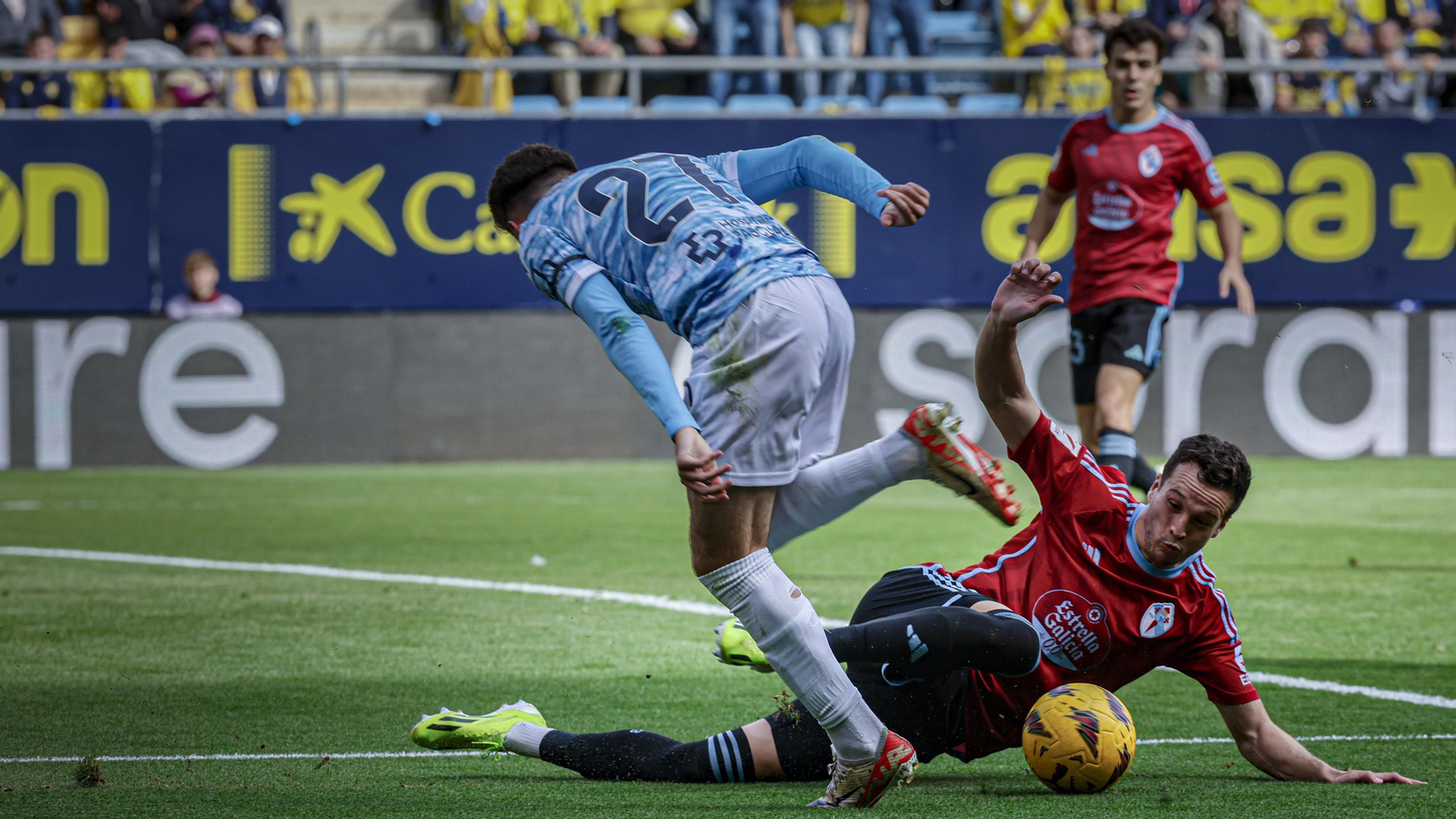 Partido de fútbol Cádiz CF - RC Celta.