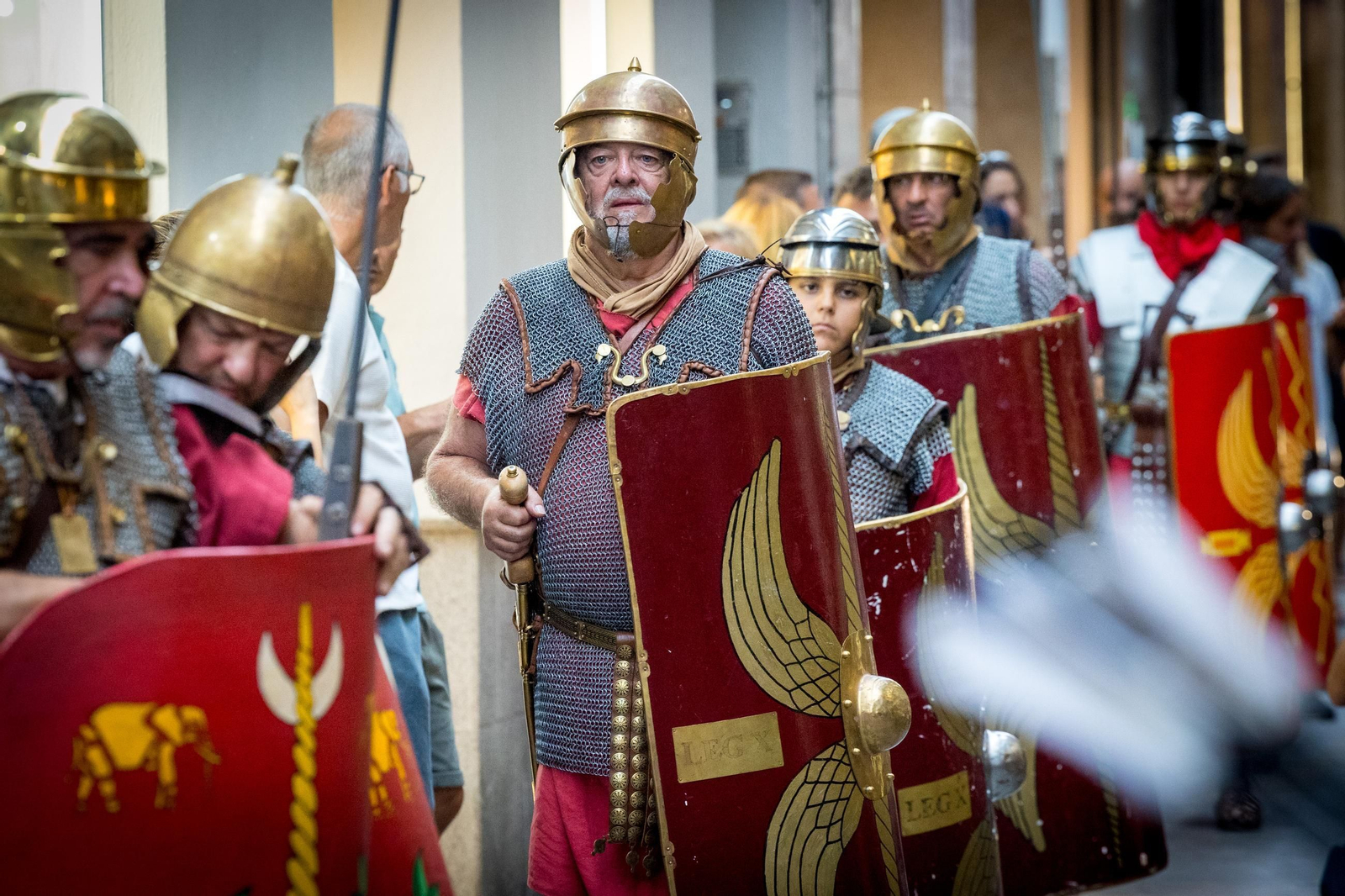Las imágenes de la procesión del triunfo de Balbo el Menor en Cádiz Romana