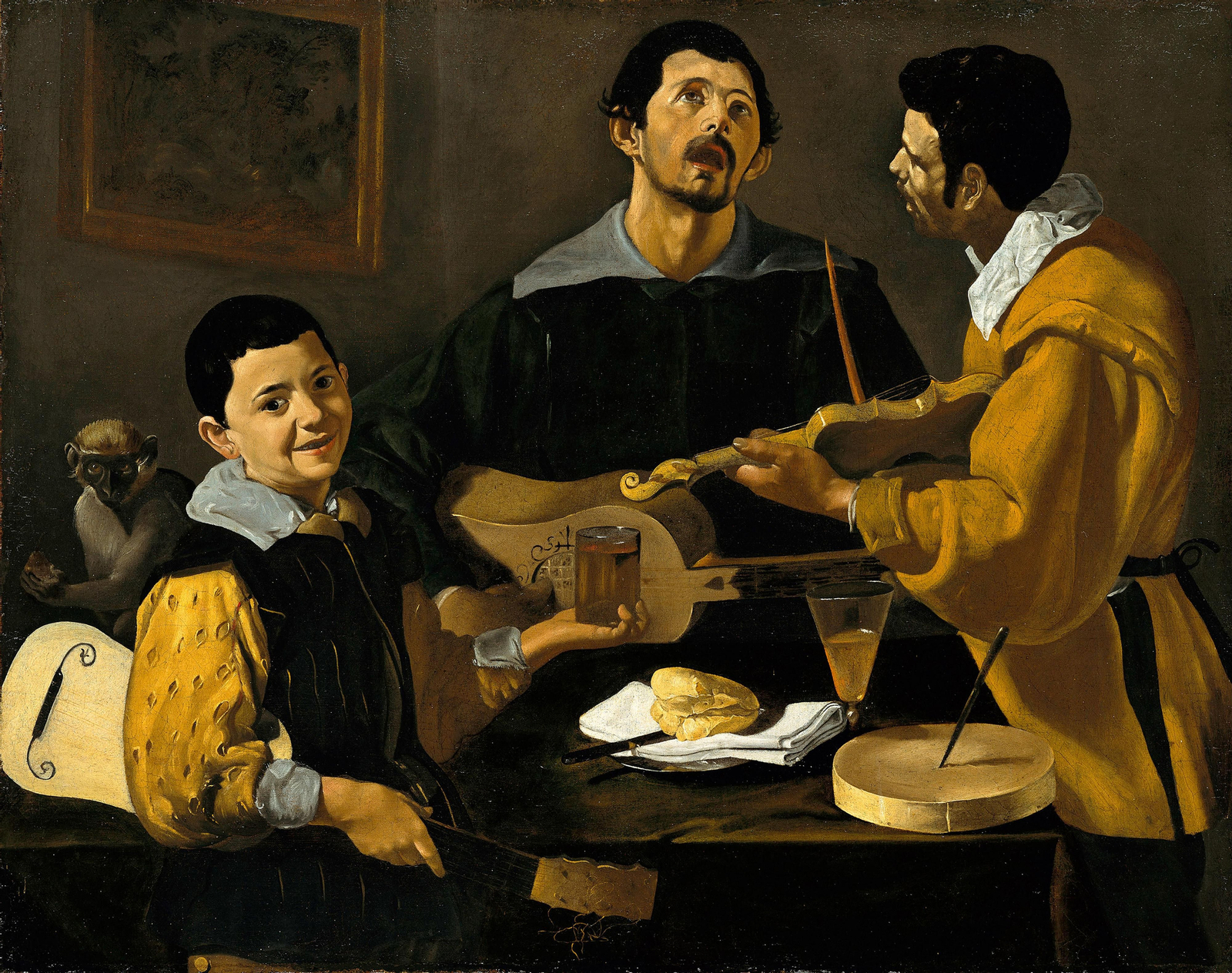 'Los tres músicos' de Diego Velázquez.