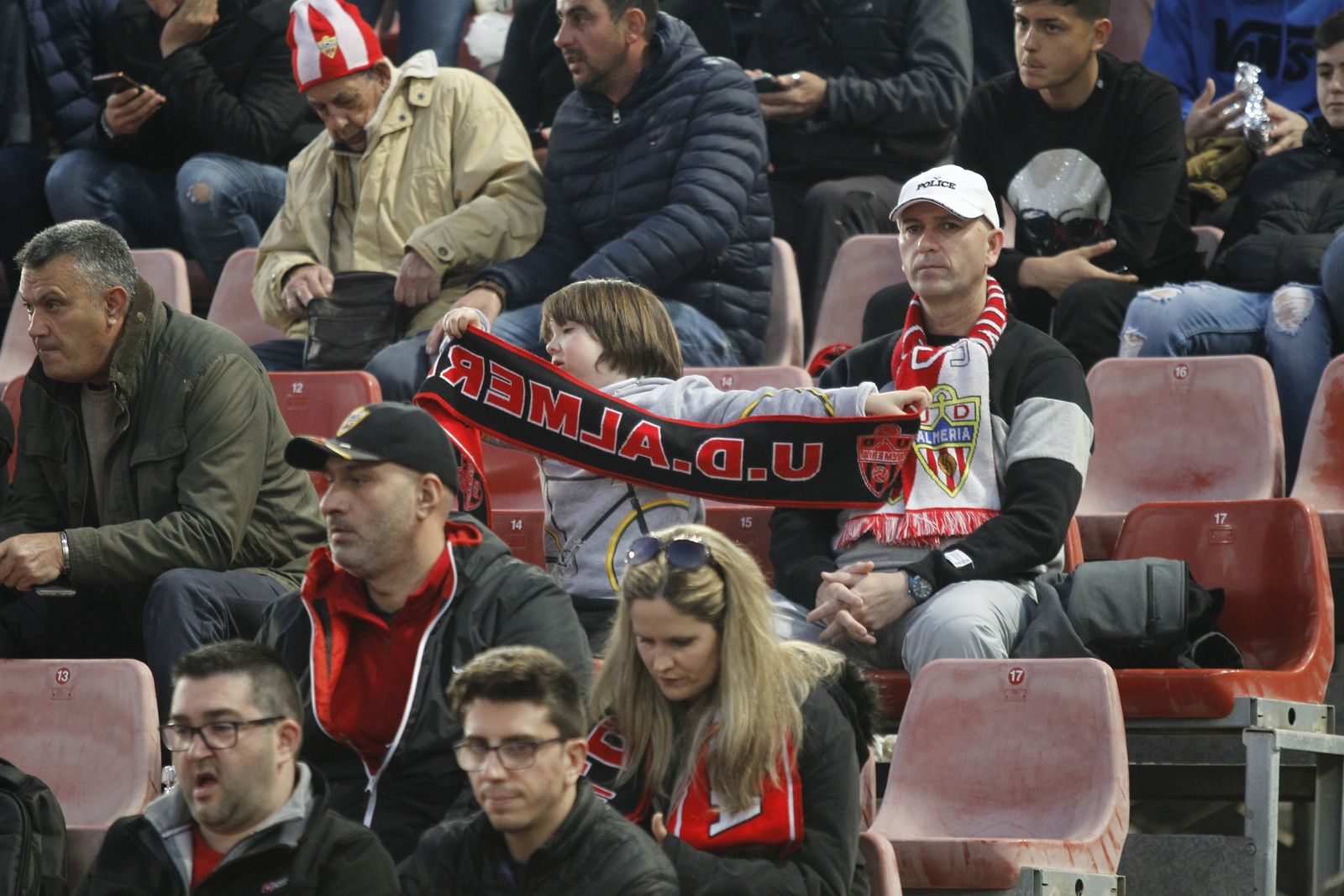 El Almería-Numancia en imágenes