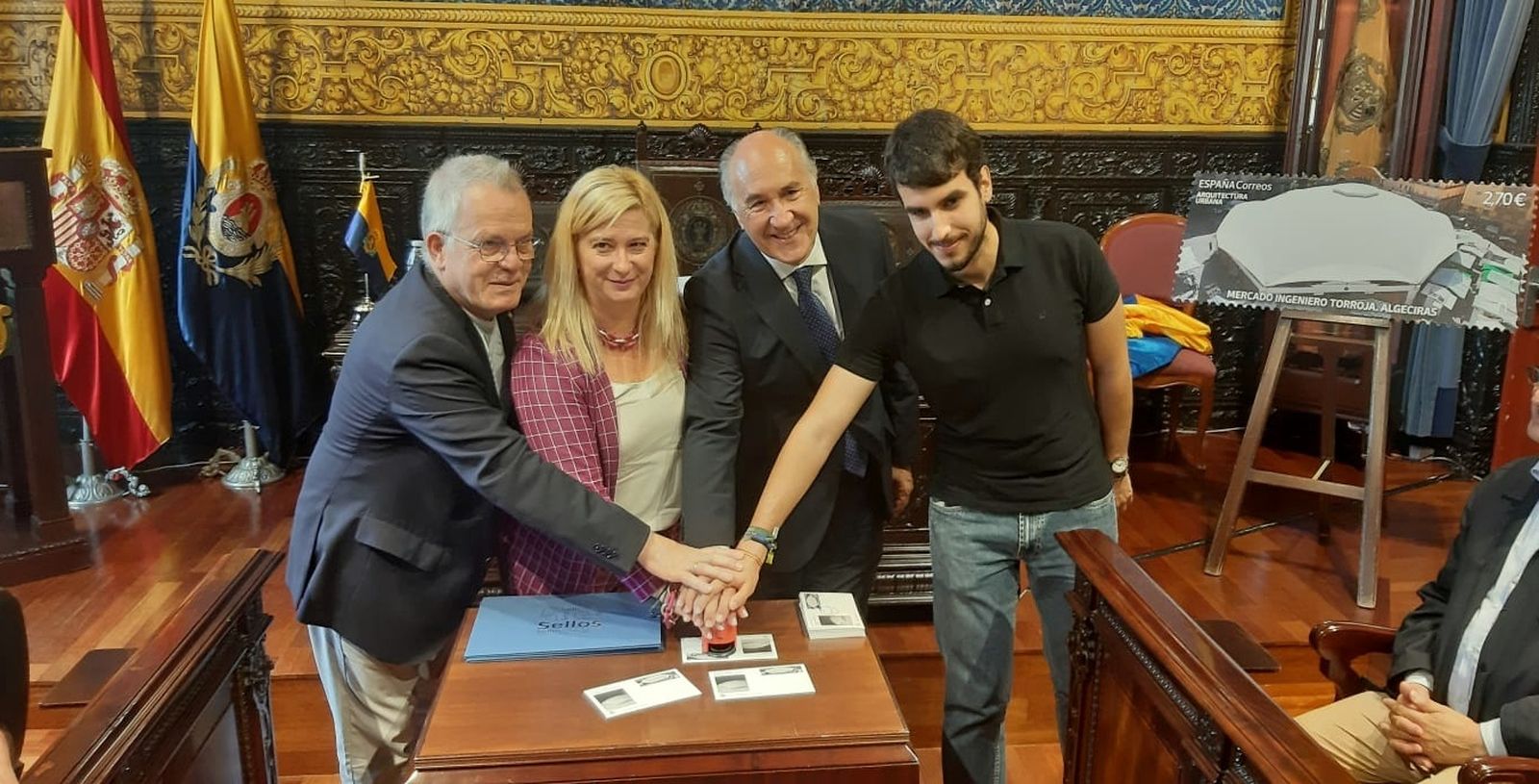 Matasellado de honor.