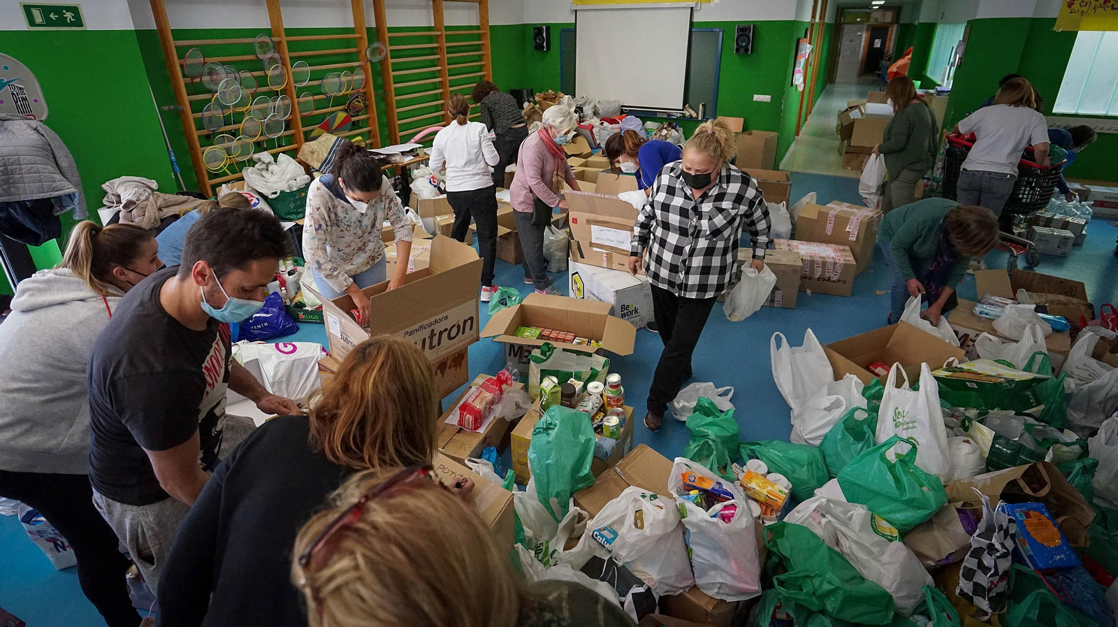 Masiva respuesta solidaria de Jerez con Ucrania