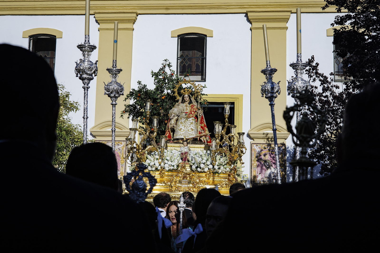 La procesión de la Divina Pastora de San Fernando, en imágenes