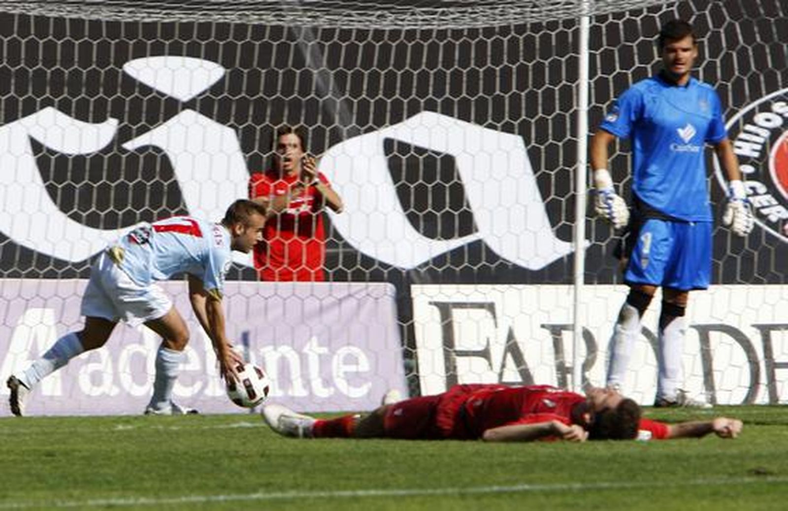 El Celta marca el gol que sentenciaba el partido. / Marta G. Brea