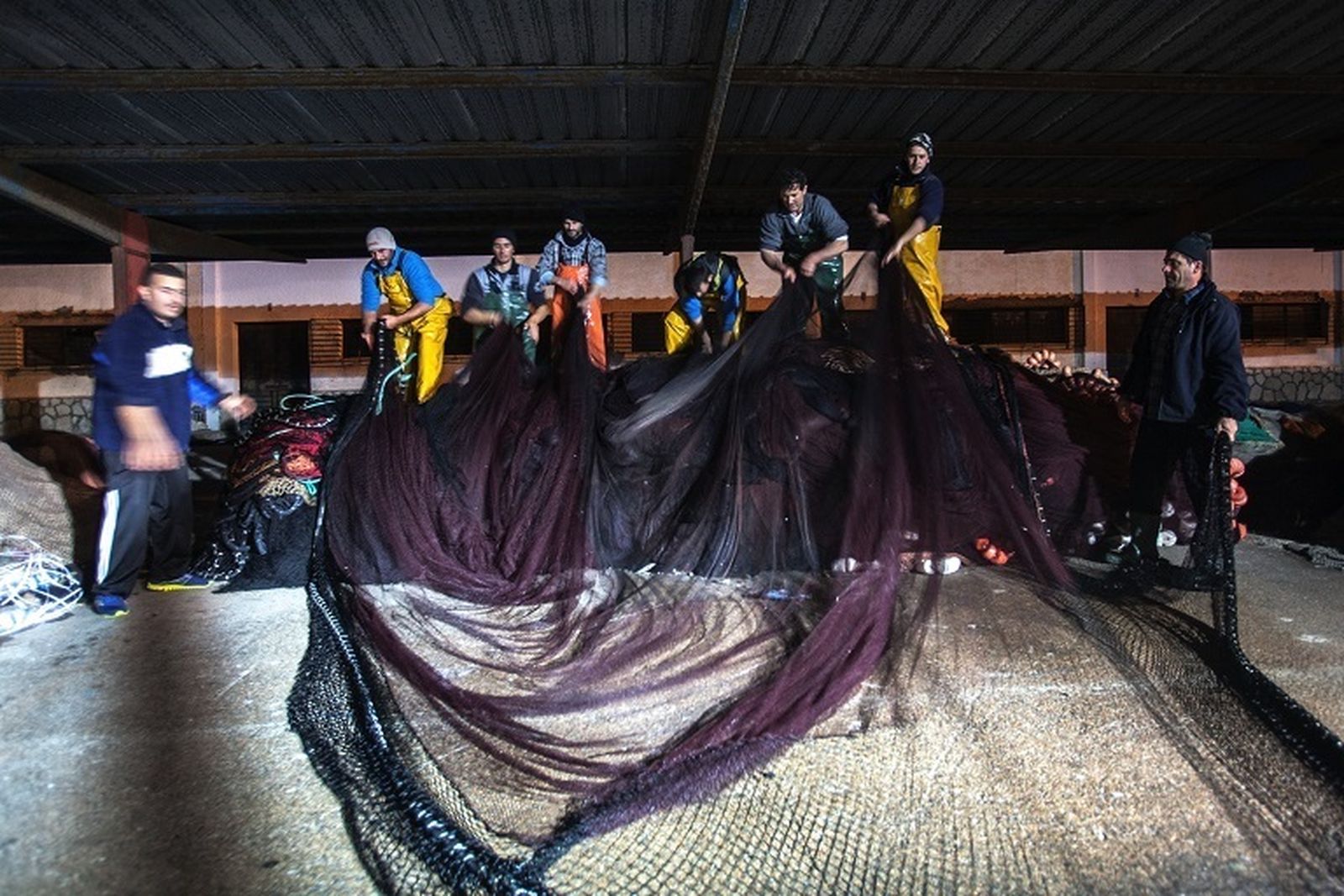Los pescadores de cerco sí capturan en este mes (imagen de archivo)
