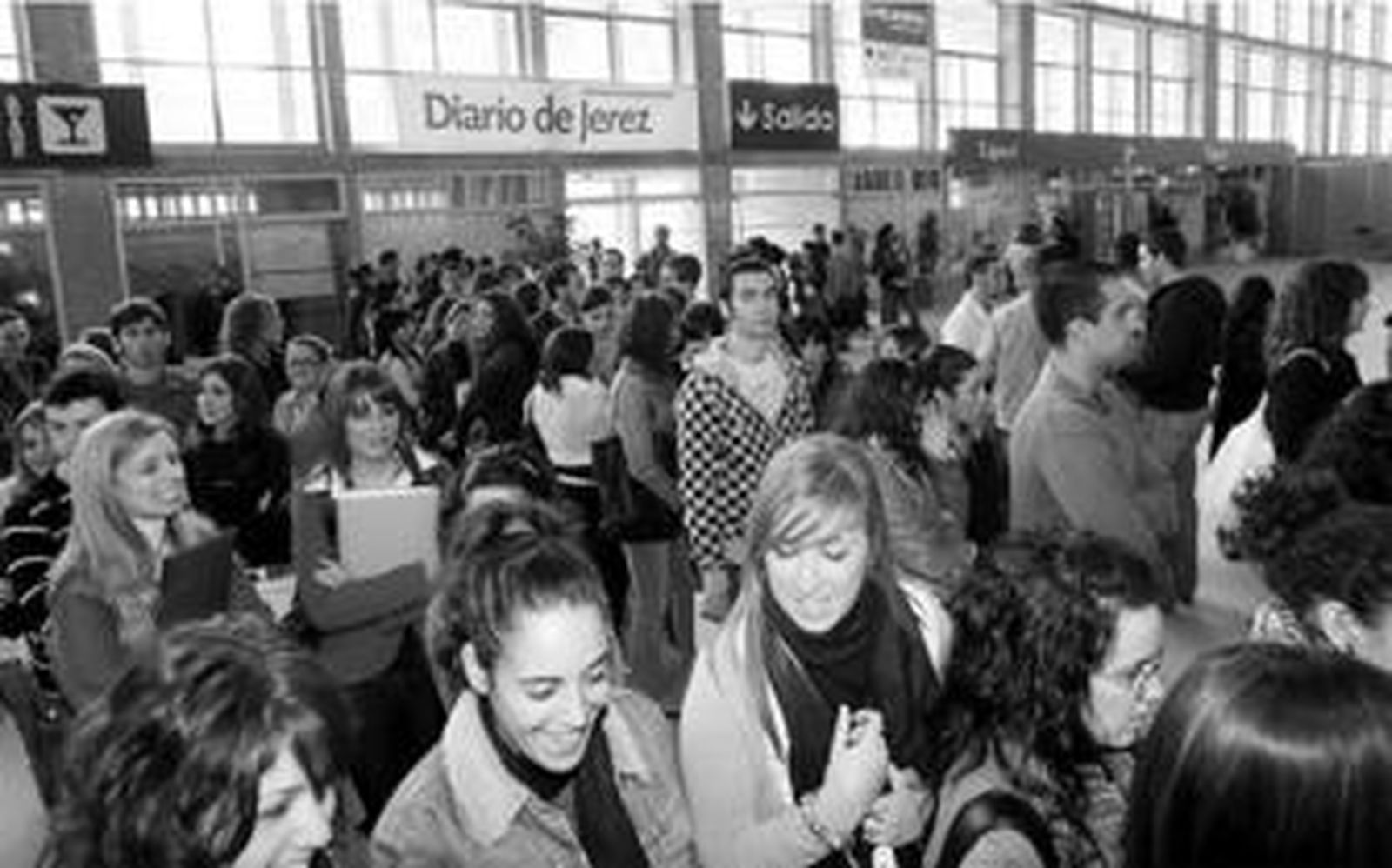 Aspecto que presentaban ayer las instalaciones de Ifeca.