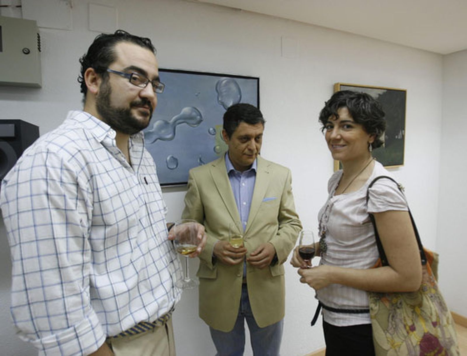 Asistentes a la presentación de la página web 'Gente de Jerez' en la sala ArteaDiario.

Foto: Pascual