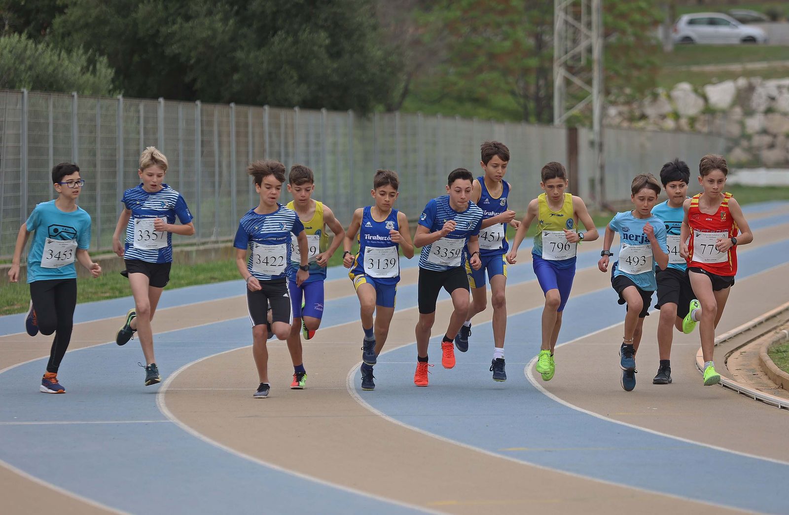 Fotos del cuarto control de invierno de la Delegación Gaditana de Atletismo en Algeciras