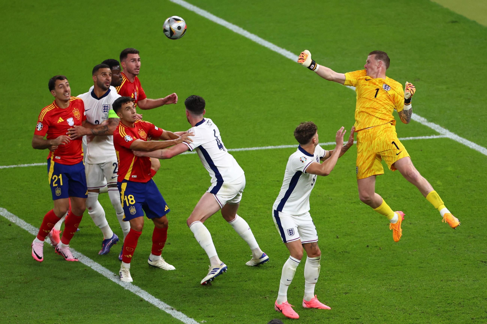 Las mejores fotos de la final España - Inglaterra