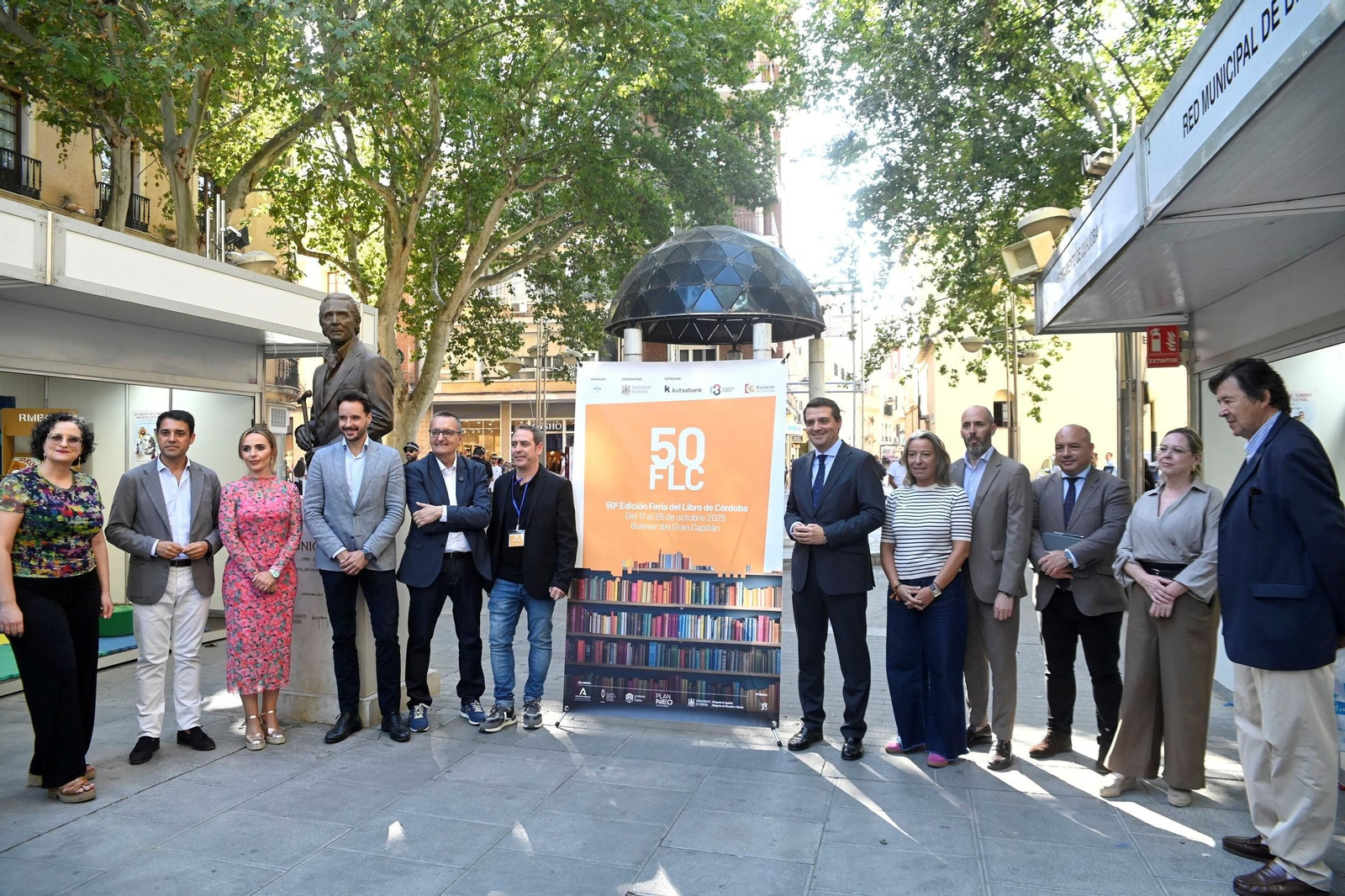 Las mejores imágenes de la inauguración de la Feria del Libro de Córdoba en su 50 aniversario