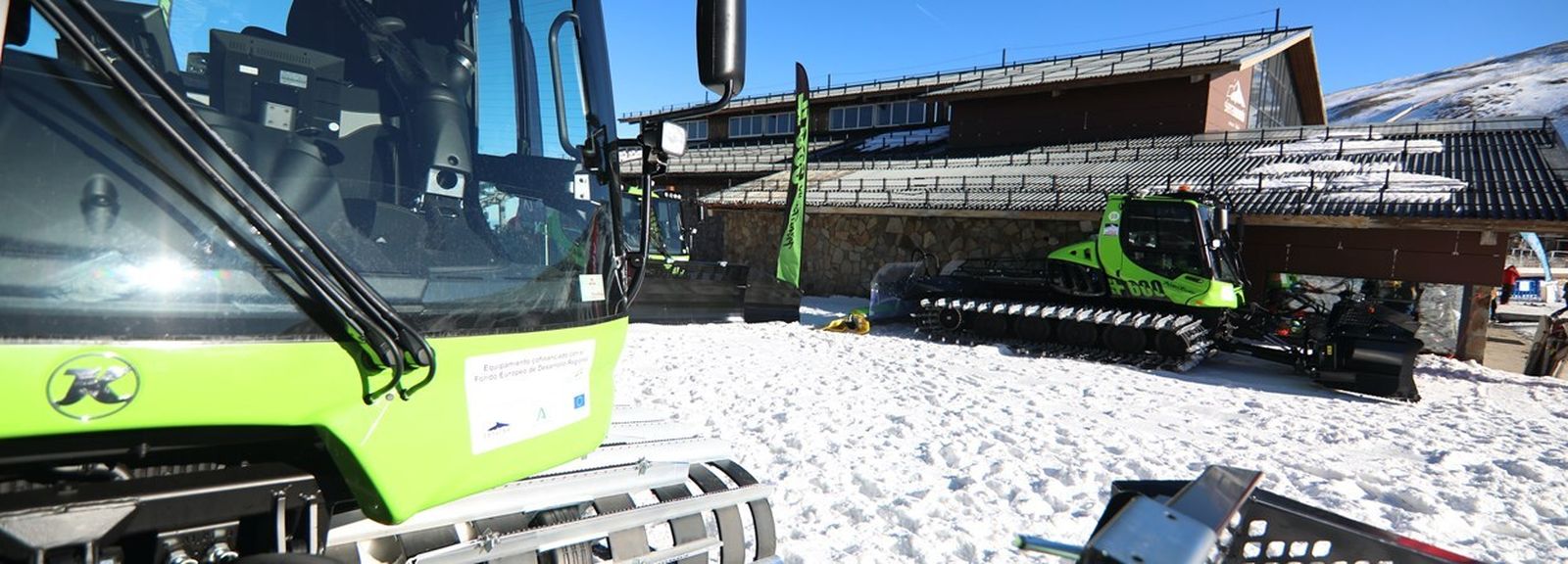 Alguna de las pisapistas híbridas que ha incorporado Sierra Nevada.
