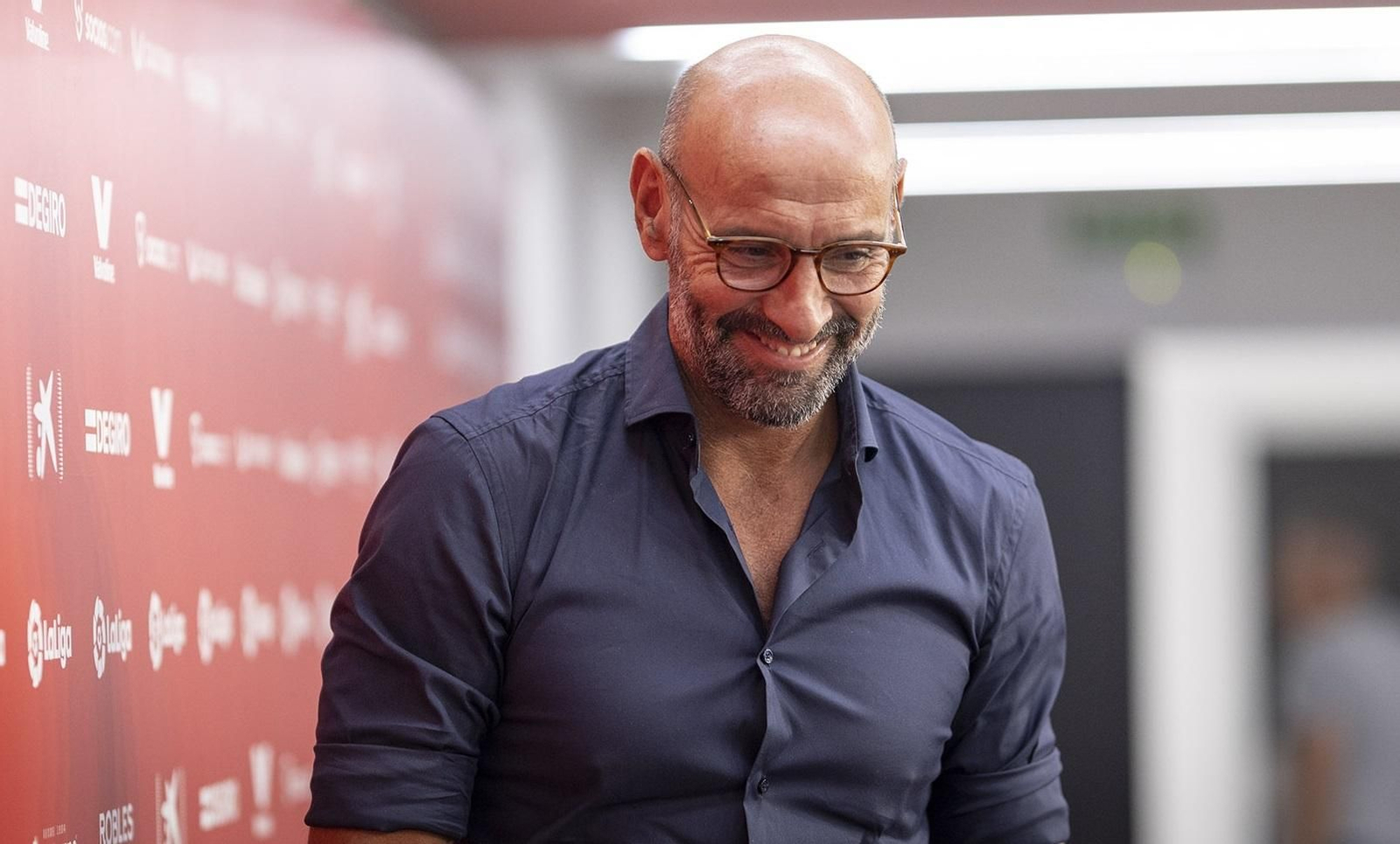 Monchi, en una de sus comparecencias en esta temporada.