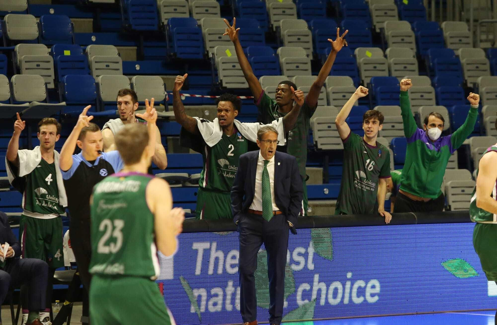 Las fotos del Unicaja - Joventut del Top 16 de Eurocup