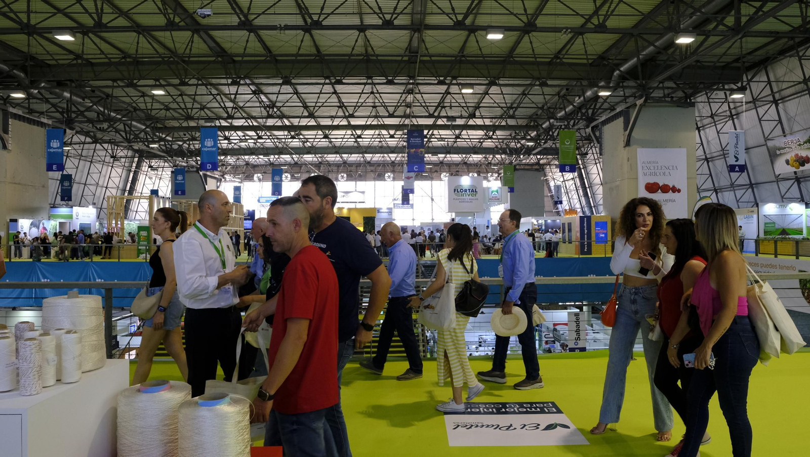 Imágenes del primer día de Infoagro Exhibition en Aguadulce