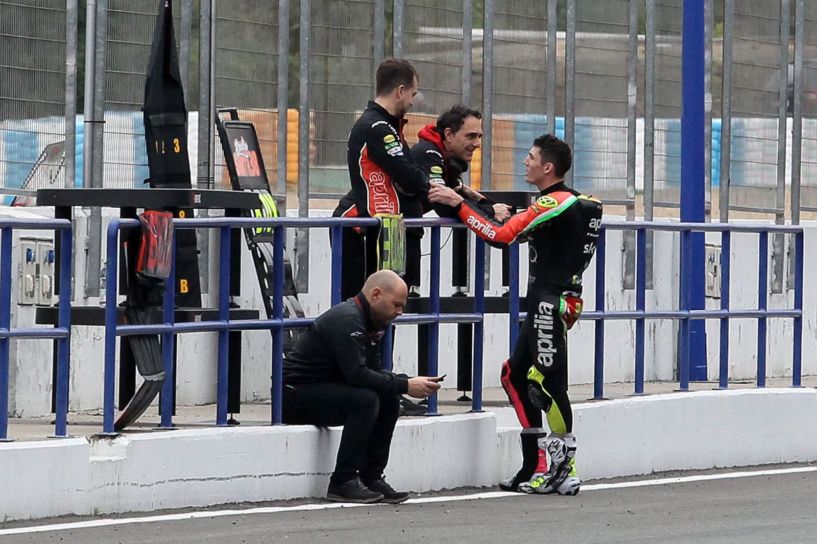 Segundo día de entrenamientos de MotoGP en Jerez