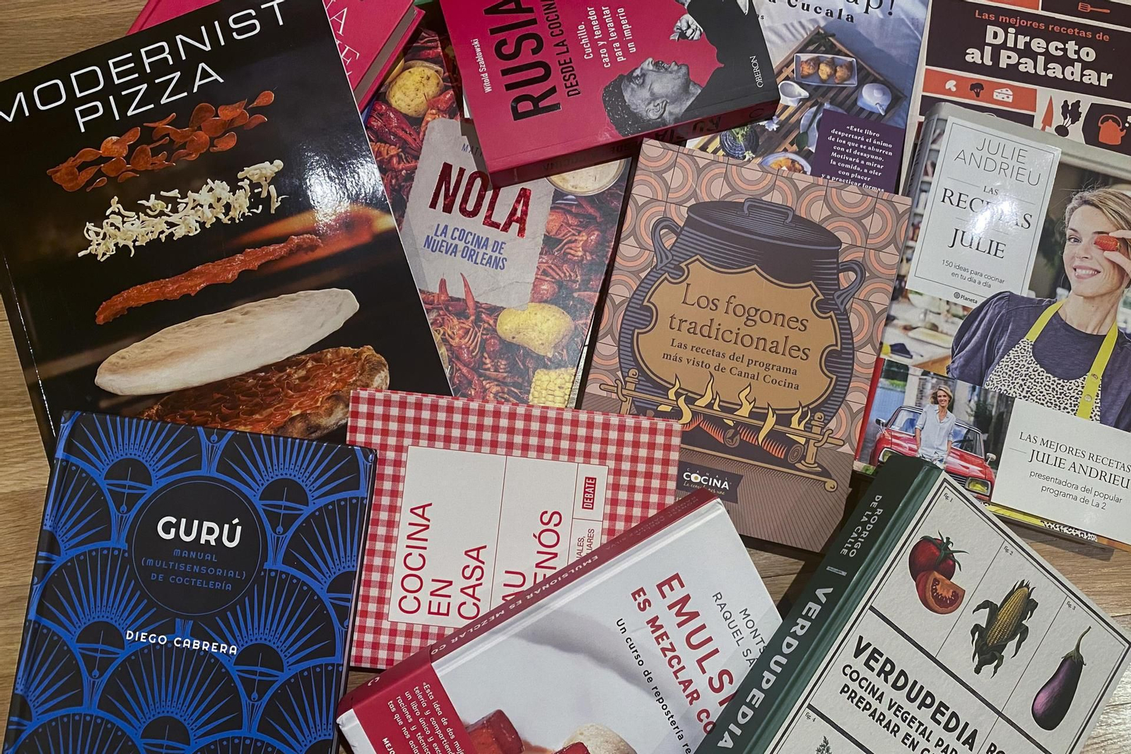 Los libros de cocina