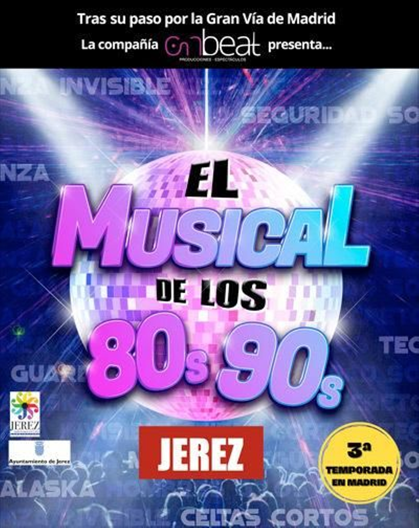 El musical de los 80s y 90s en Sala Compañía